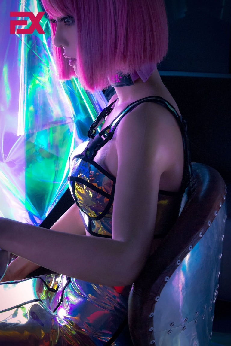 Jie CyberPunk seksa lelle (EXDoll 166 cm B kauss #Exclone Silicone)