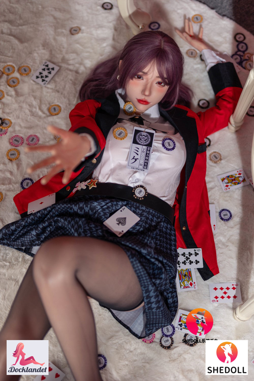 Yumeko Jabami seksa lelle (SHEDOLL 158 cm C-Cup #SH083 2.0 Silikona)