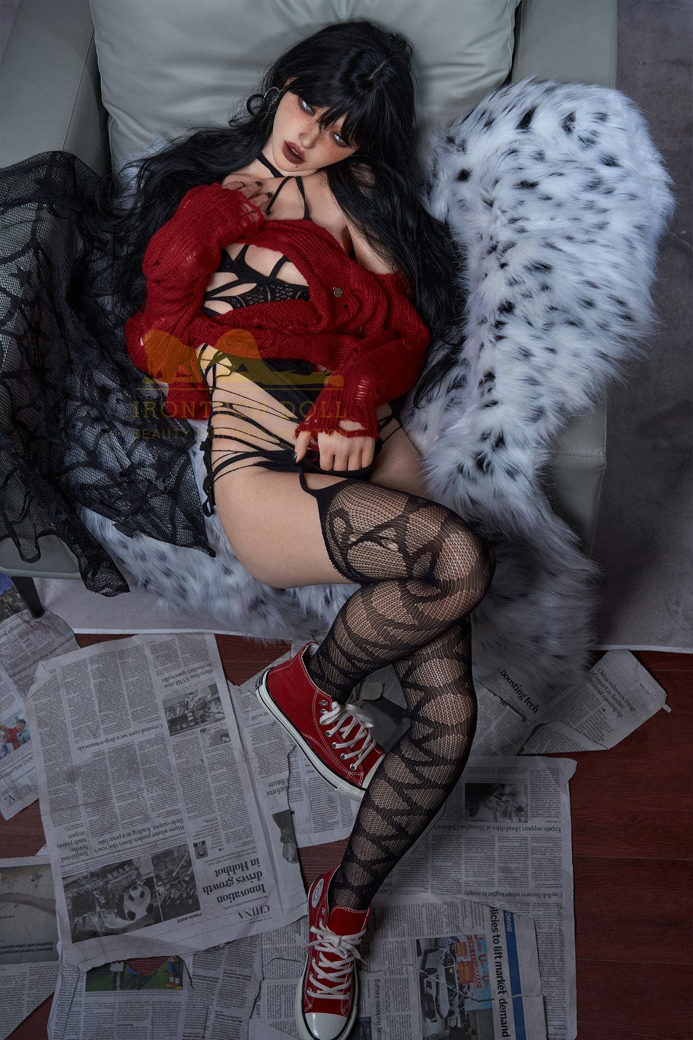 Vanesas seksa lelle (Irontech Doll 161 cm B-kausa B2 silikons)