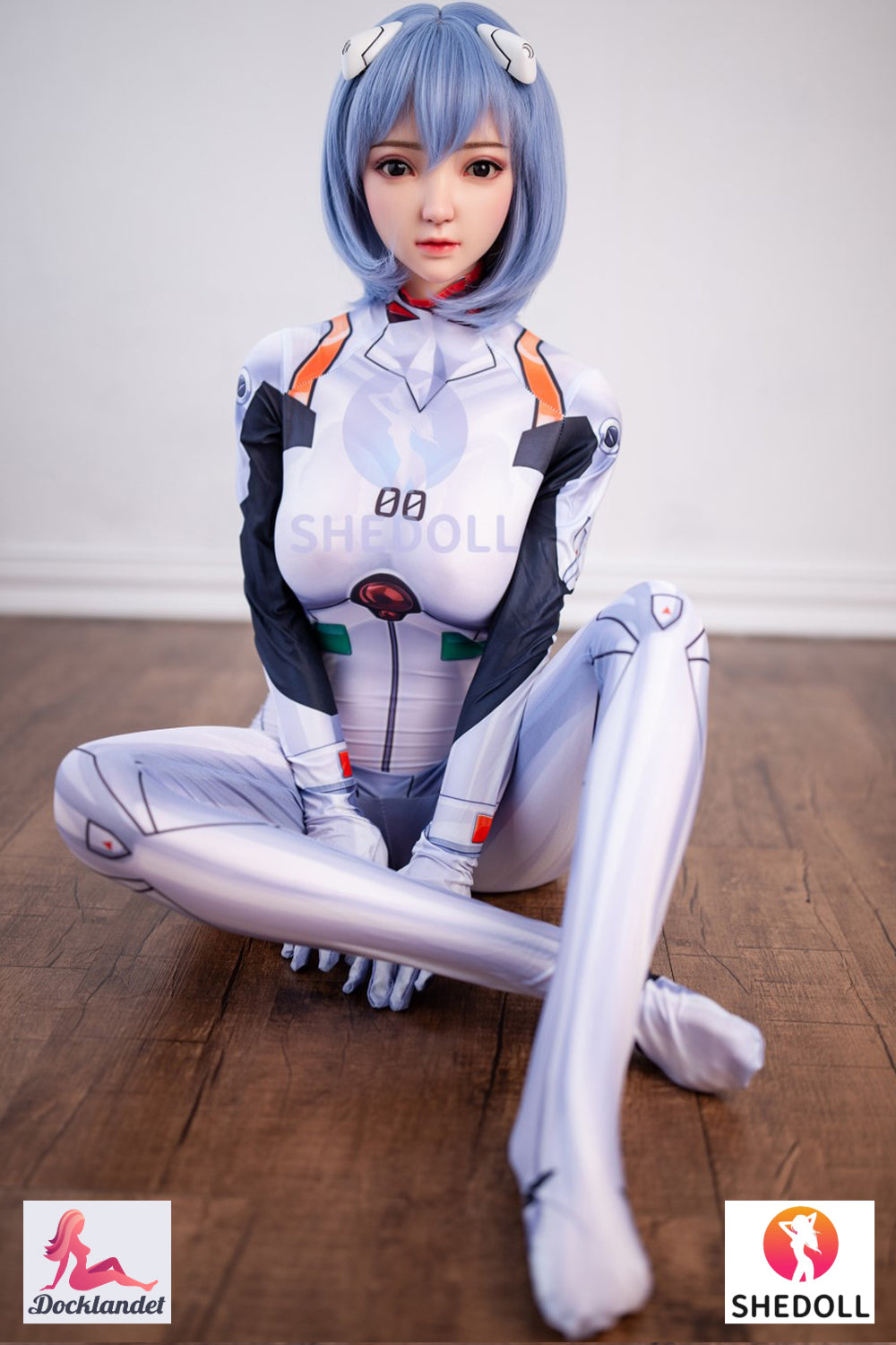Seksa lelle Rei Ajanami (SHEDOLL 148 cm D-Cus #SH021 TPE+Silikona)