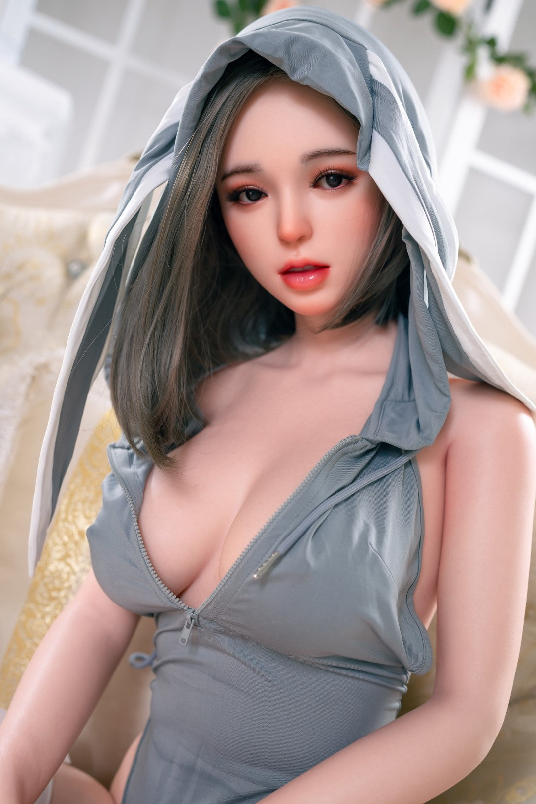 Seksa lelle Qing-Zhi (Tayu-Doll 148 cm D-Cup ZC-8# silikona)