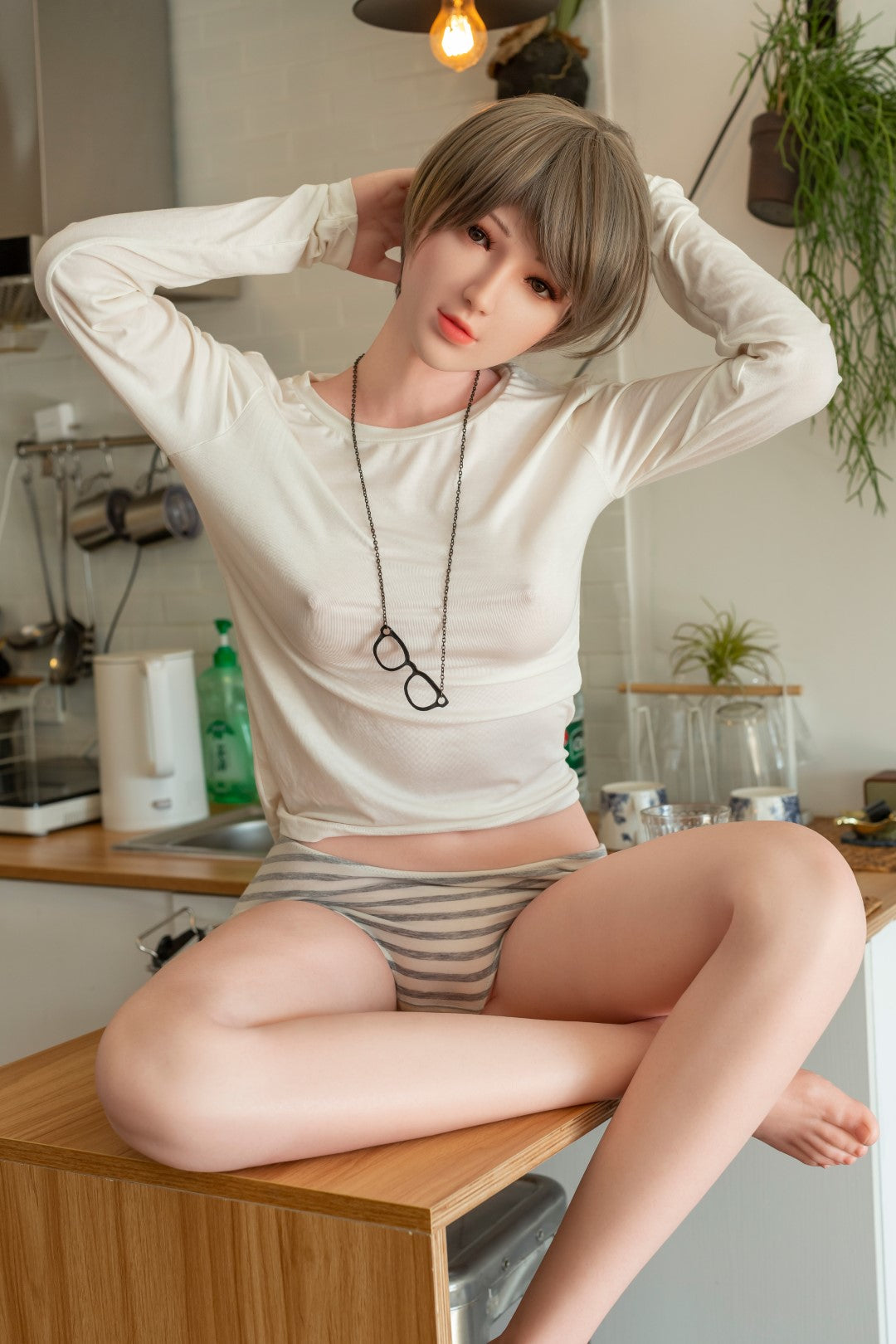 Jujanas seksa lelle (Tayu-Doll 155 cm B-Cup ZC-4# silikona)