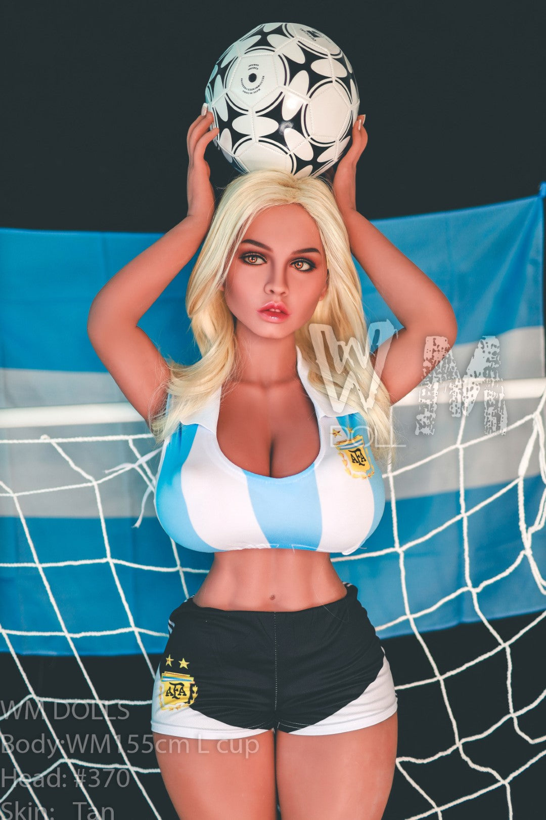 Margrēta Seksdokka (WM-Doll 155 cm L-Cus #370 TPE)