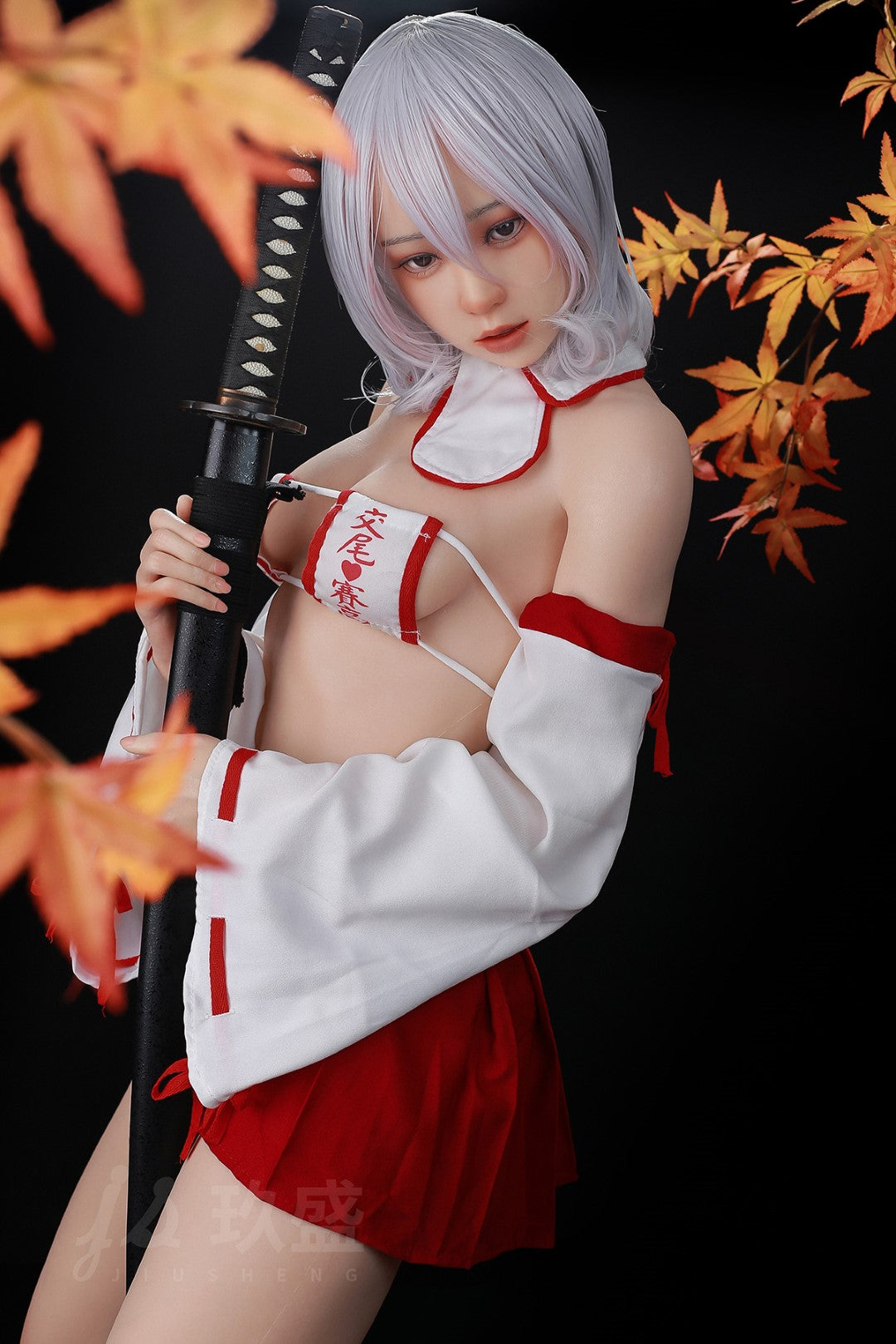 Seksa lelle Kaiya (Jiusheng 156 cm B-Cup #56B silikona)