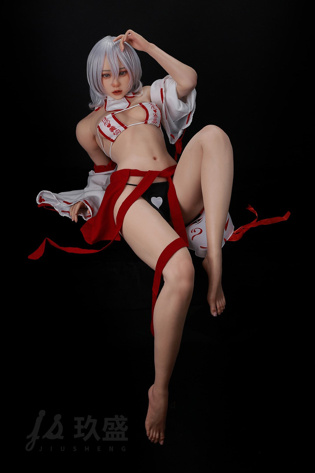 Seksa lelle Kaiya (Jiusheng 156 cm B-Cup #56B silikona)