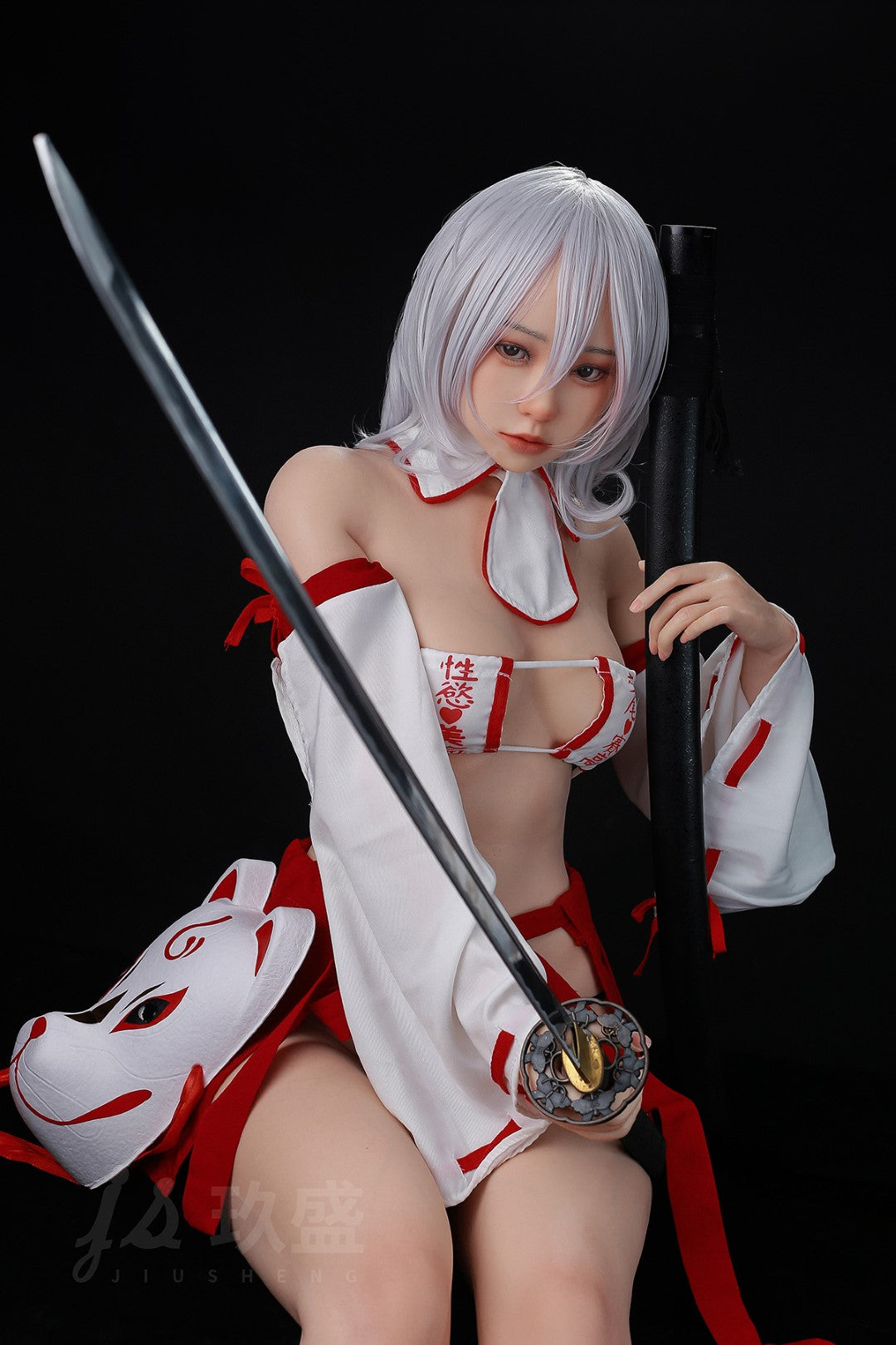 Seksa lelle Kaiya (Jiusheng 156 cm B-Cup #56B silikona)