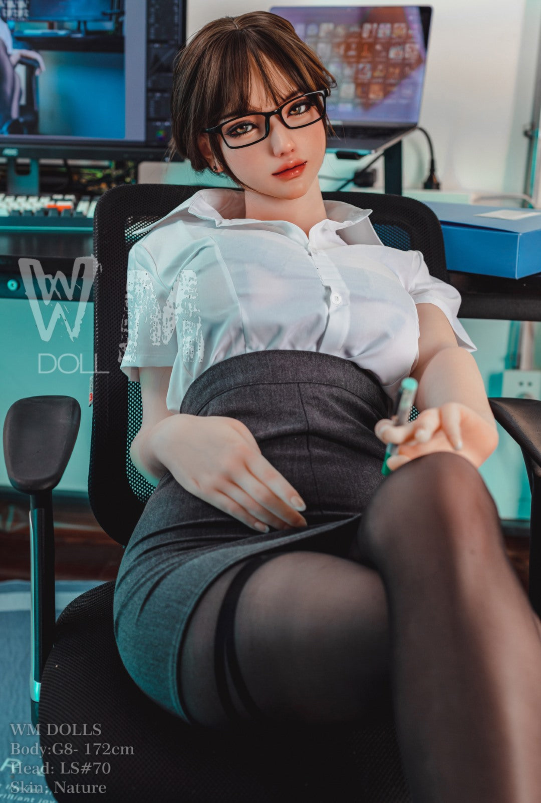 Hārlova seksa lelle (WM-Doll 172 cm F-kauss #LS70 TPE)