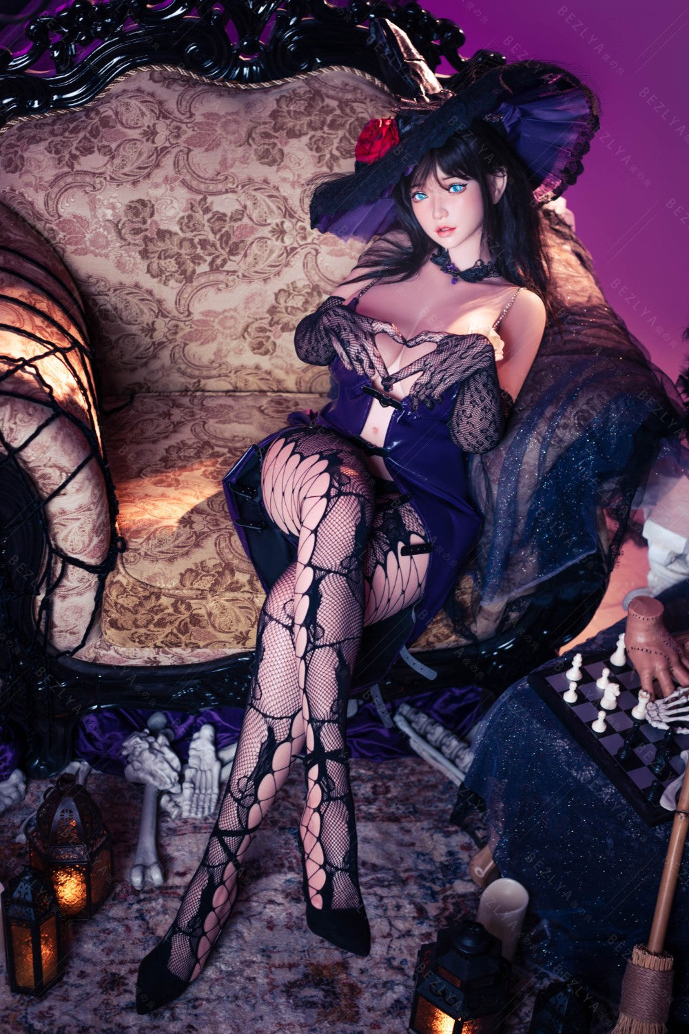 Mandradoras seksa lelle (Bezlya Doll 160 cm G-tase 2,2 l silikona)