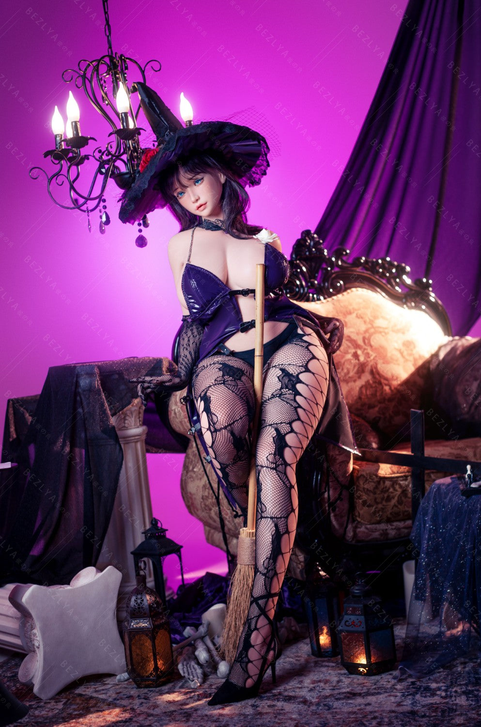 Mandradoras seksa lelle (Bezlya Doll 160 cm G-tase 2,2 l silikona)
