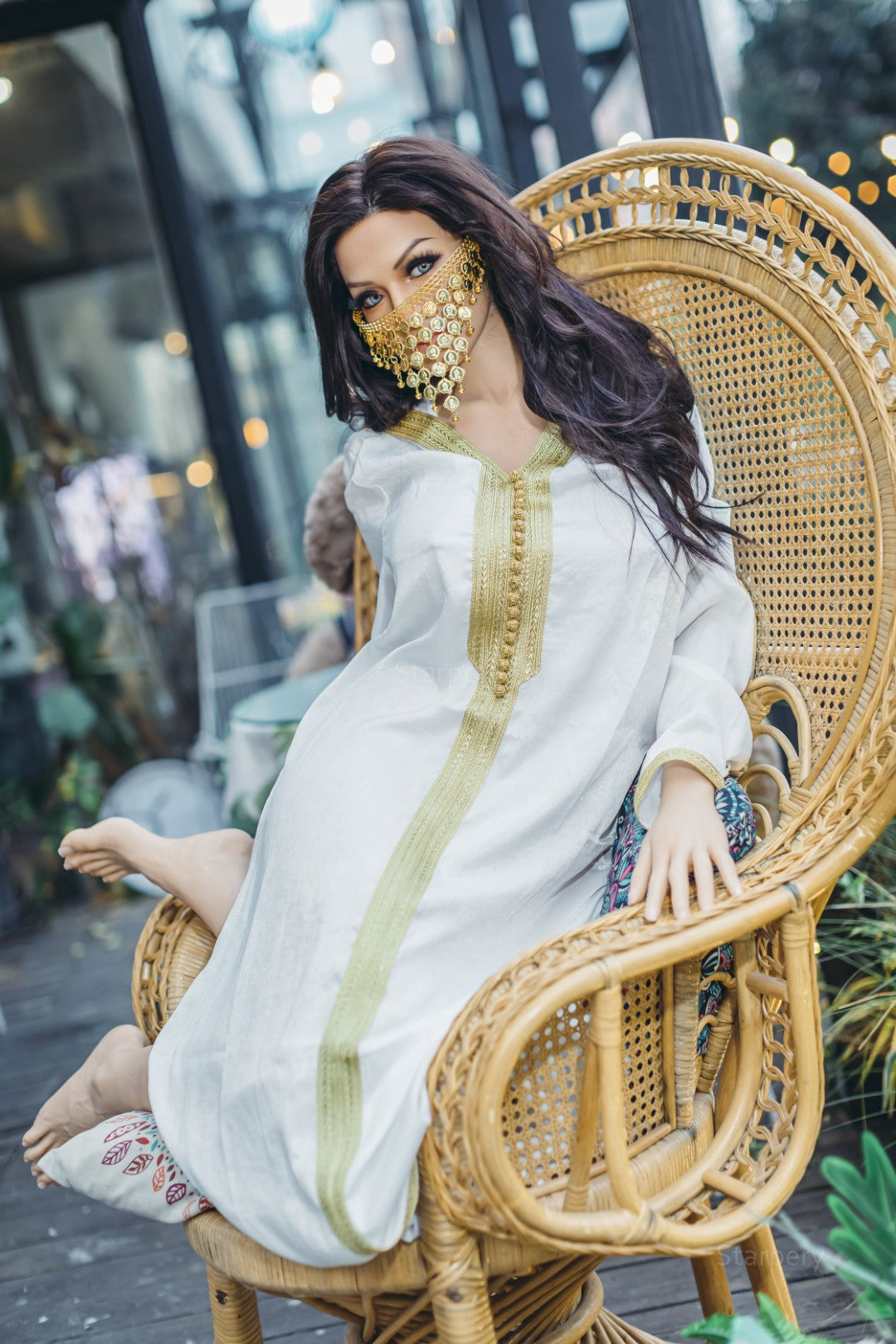 Seksa lelle Amira (Starpery 165 cm G-kauss TPE + silikons)