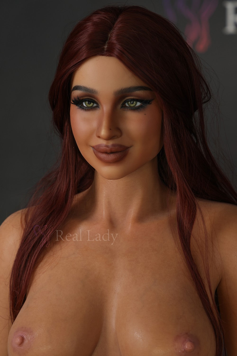 Seksa lelle Rubīns (Real Lady 170 cm C-kauss R2 RST silikons)