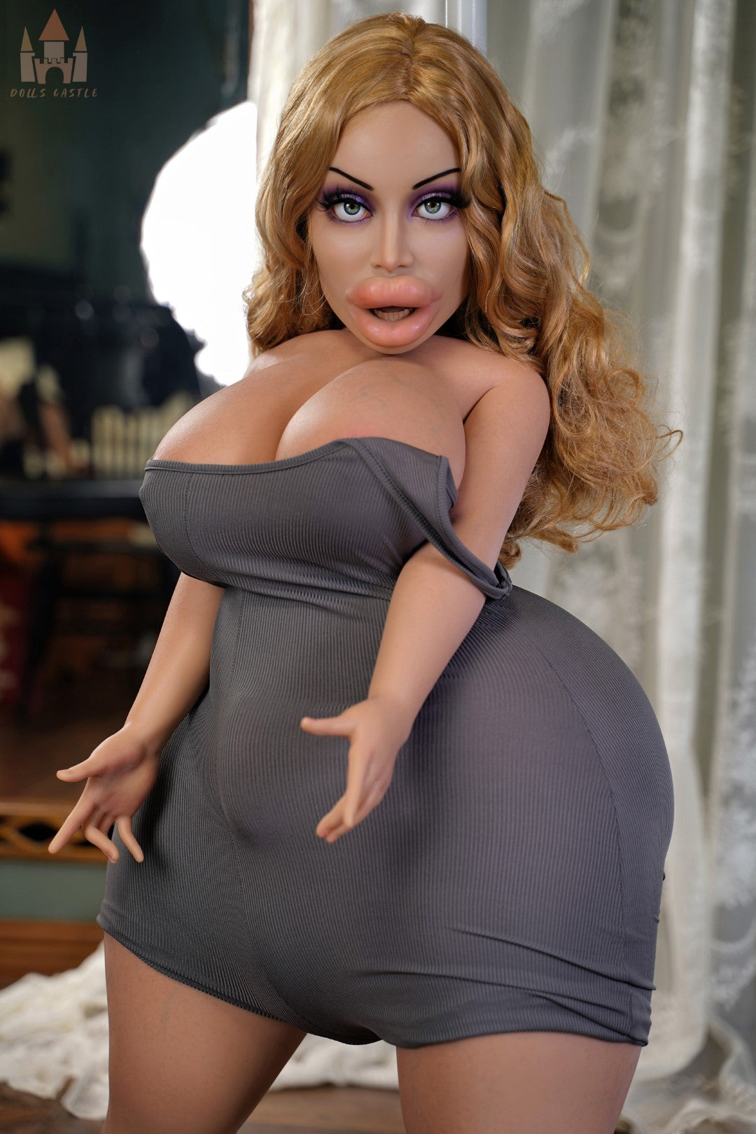 Seksa lelle Prija (Dolls Castle 120 cm F-Cus #S20 silikona)