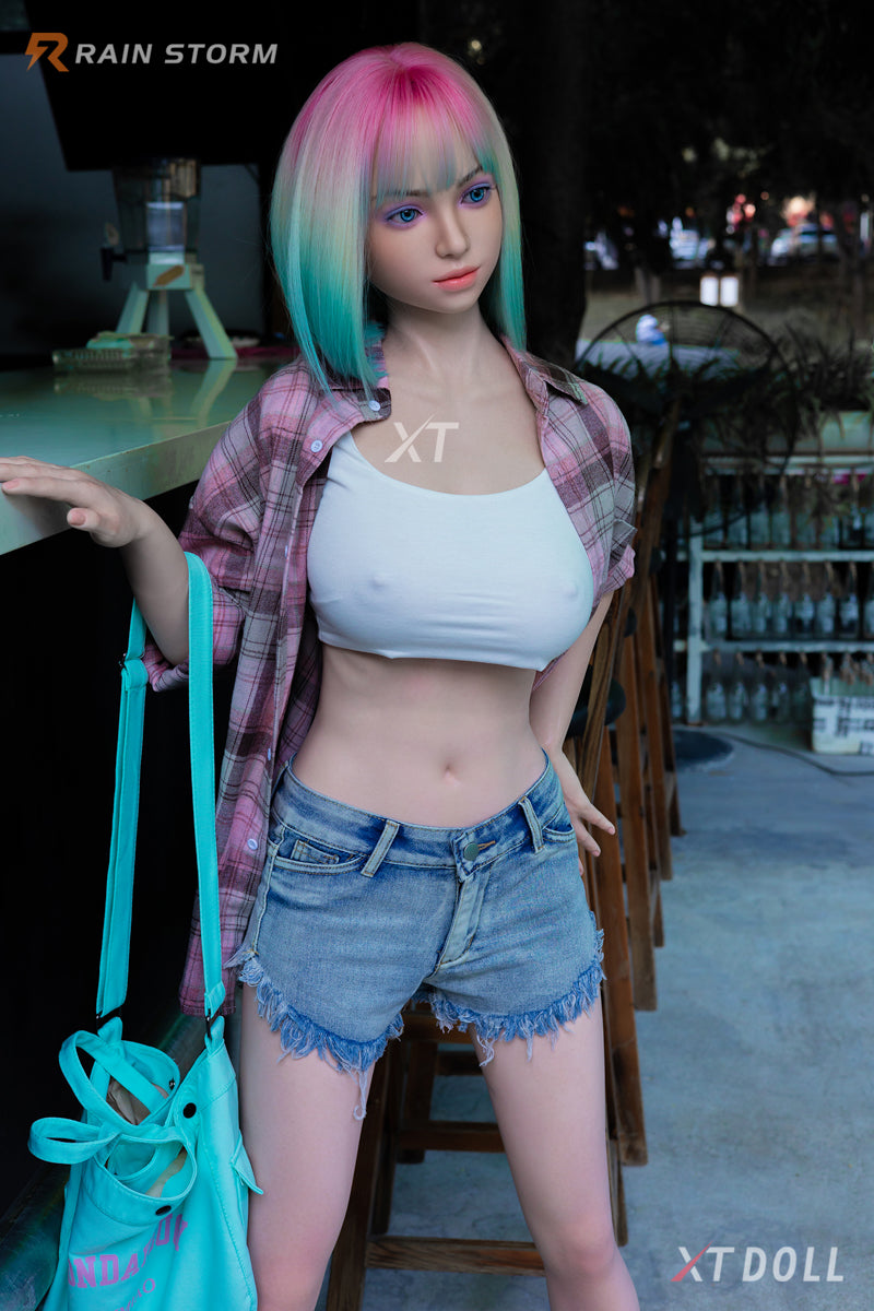 Seksa lelle Amēlija (XT Doll 163 cm F-Cus #XT-4-B silikona)