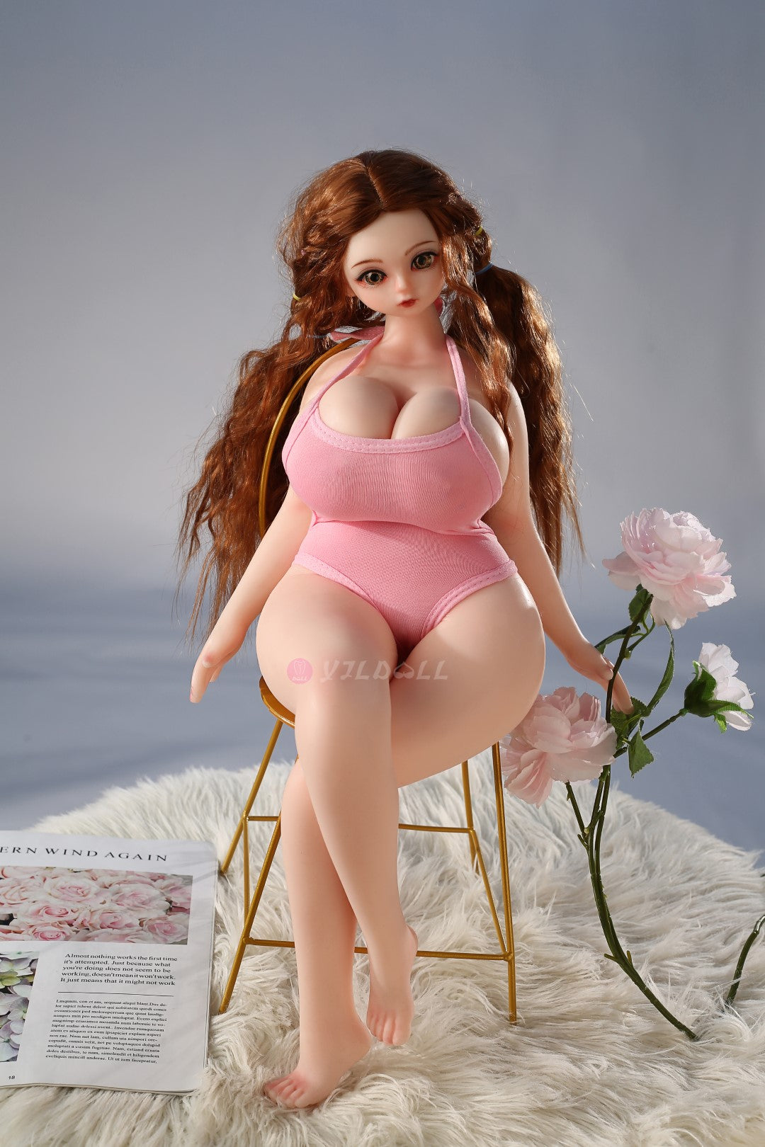 Seksa lelle Sakura Ruri (YJL Doll 60 cm N-Cup #001 silikons)