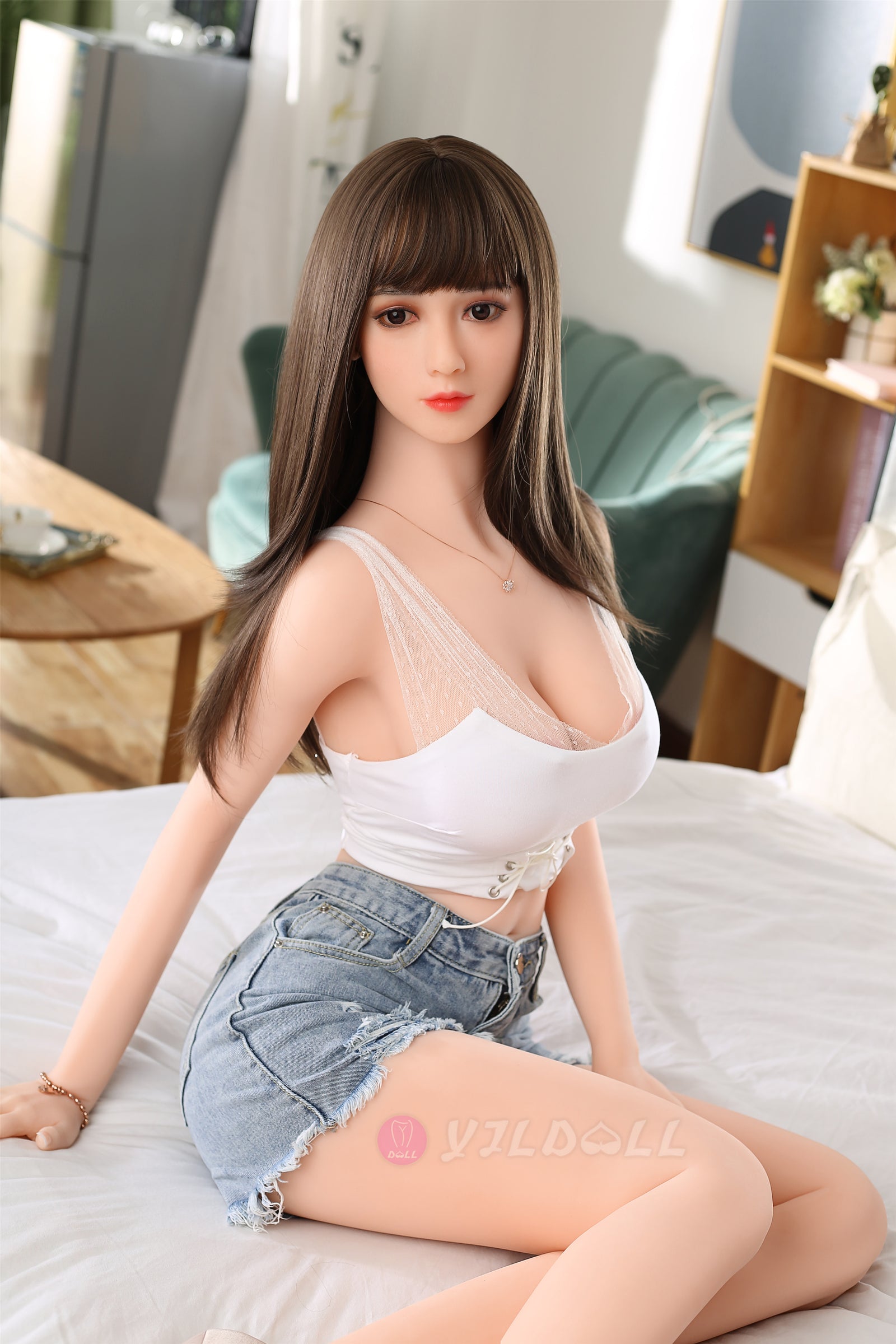 Vulana seksa lelle (YJL Doll 170 cm D-Cup #805 TPE+Silikona)