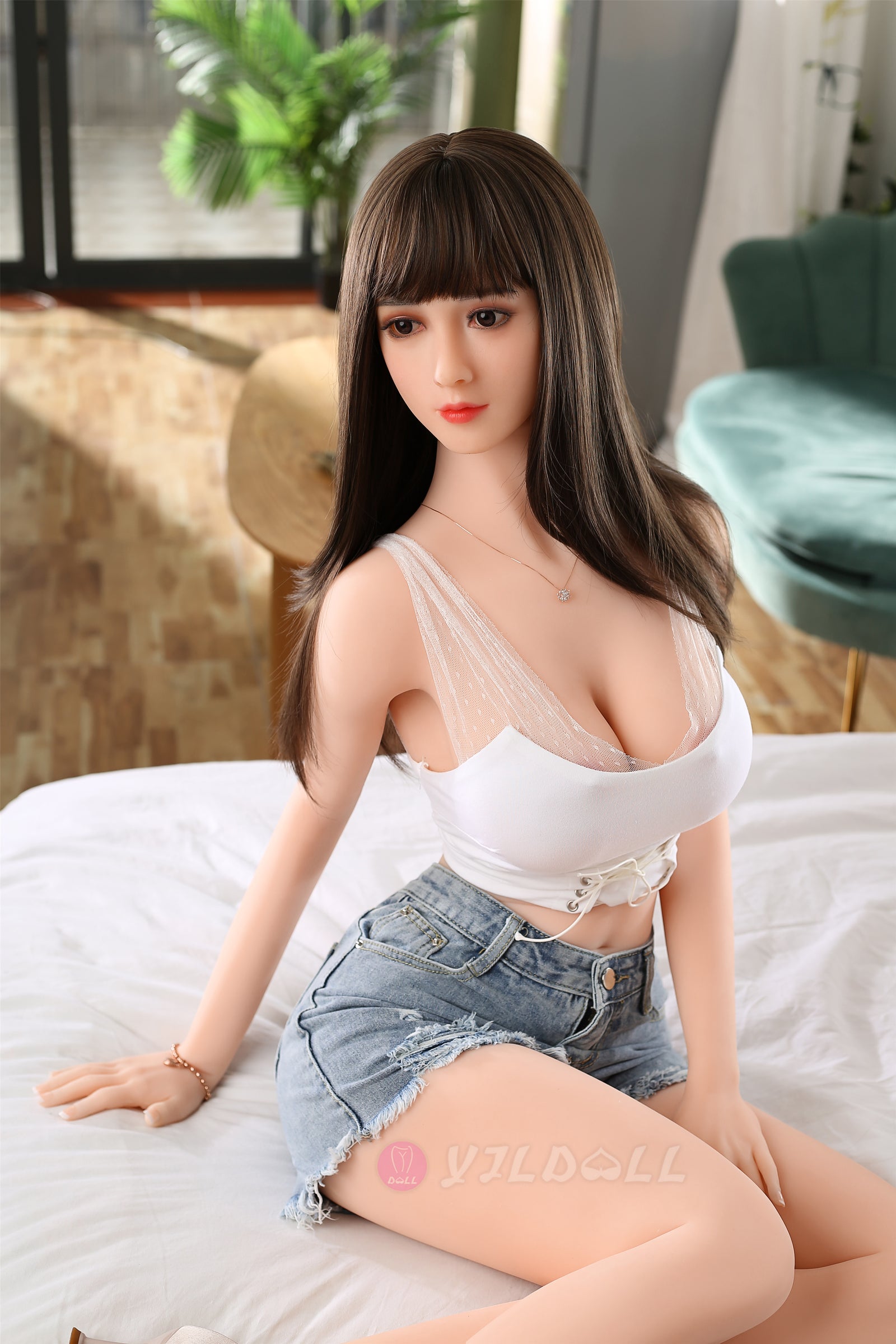 Vulana seksa lelle (YJL Doll 170 cm D-Cup #805 TPE+Silikona)