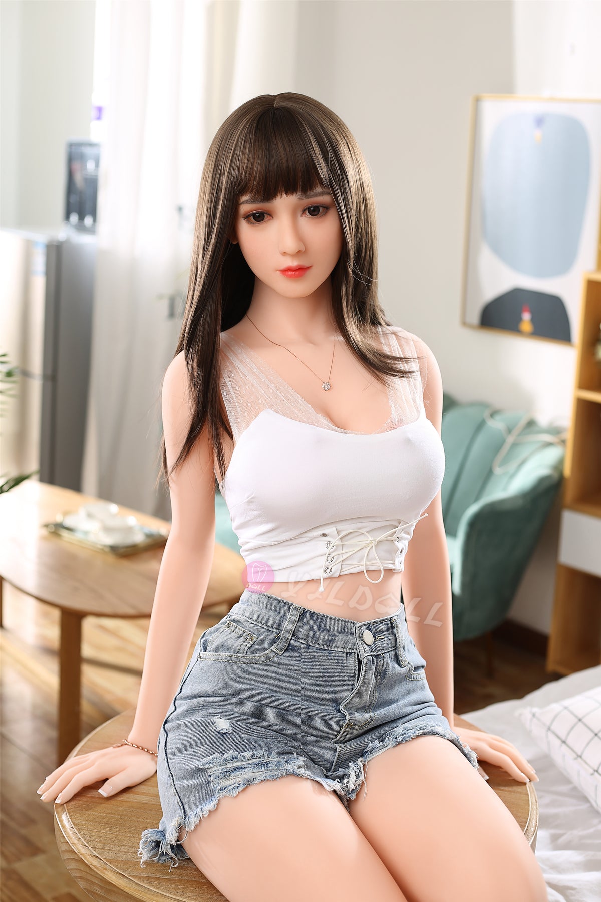 Vulana seksa lelle (YJL Doll 170 cm D-Cup #805 TPE+Silikona)