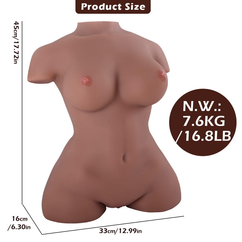 Izliekts rumpis (EL-Doll 45 cm C-kausa TPE) EXPRESS