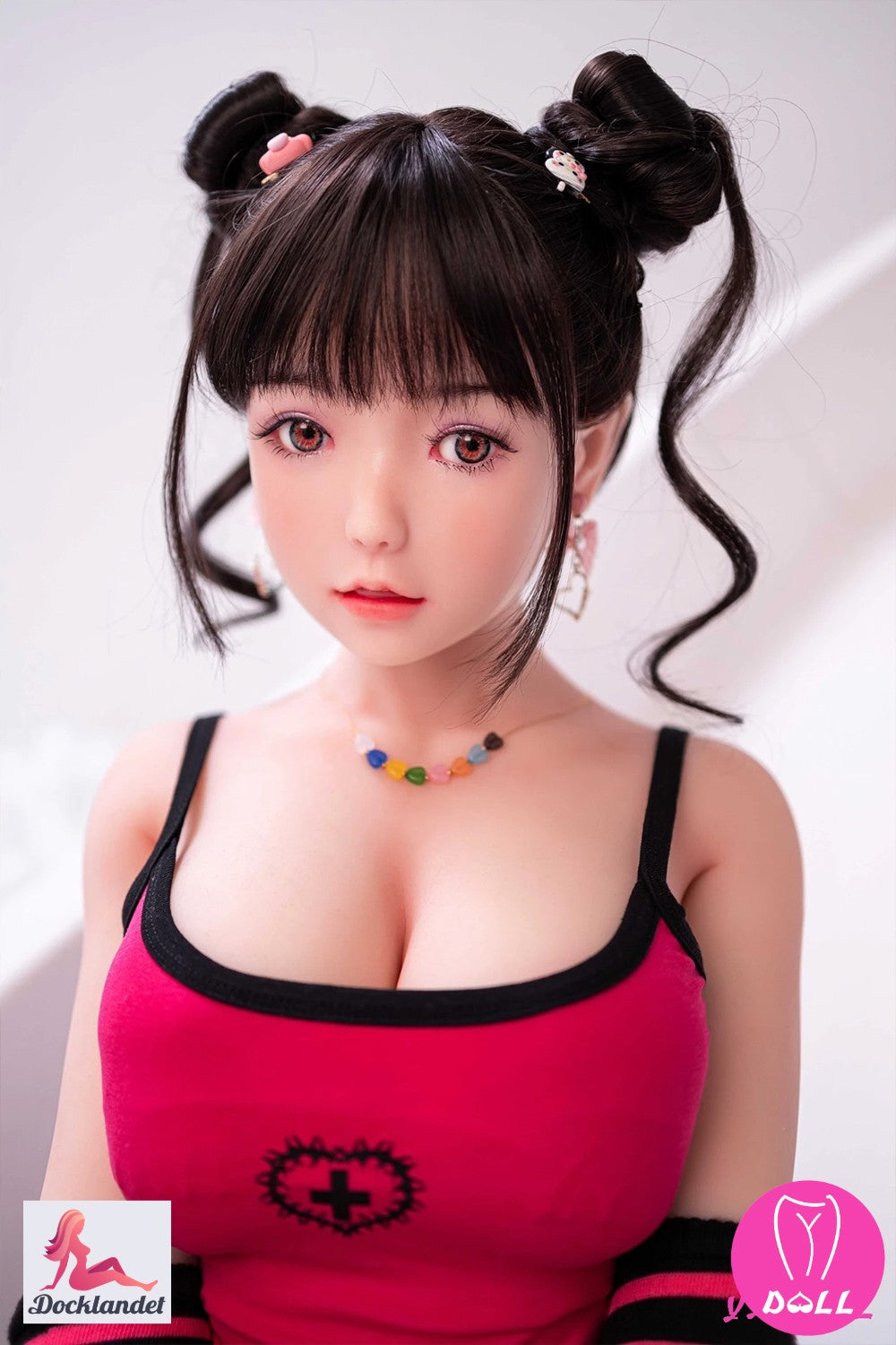Ailīna seksa lelle (YJL Doll 148 cm D-Cup #386 TPE+Silicone)