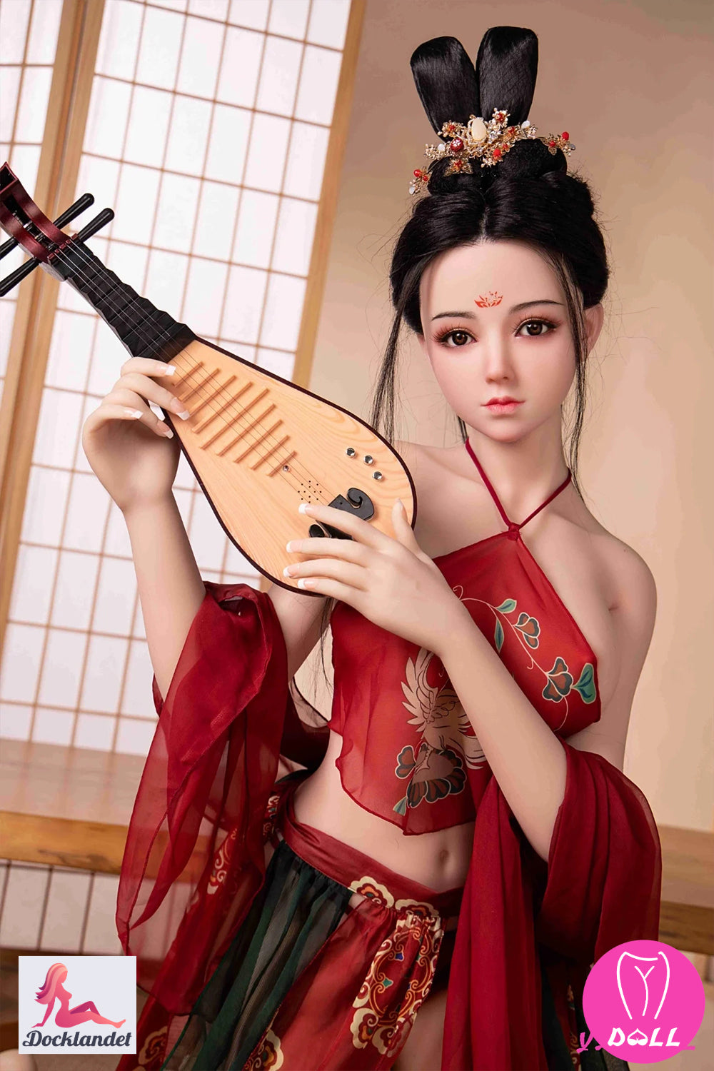 Līvija seksa lelle (YJL Doll 148 cm D-Cup #441 TPE+Silikona)