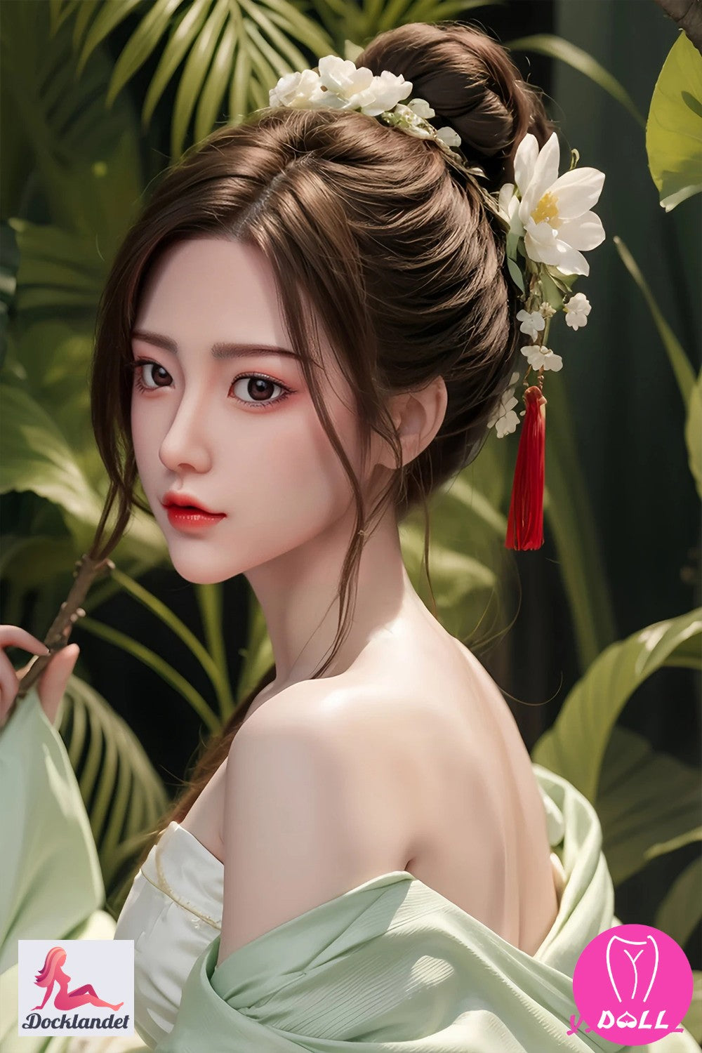 Fan Jing Sex Doll (YJL Doll 165 cm D-Cup #449 silikons)