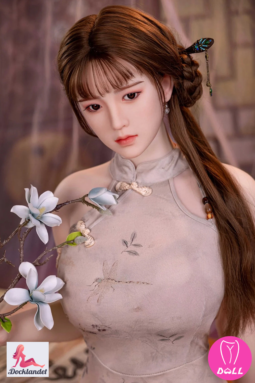 Emijas seksa lelle (YJL Doll 165 cm D-Cup #396 TPE+Silicone)