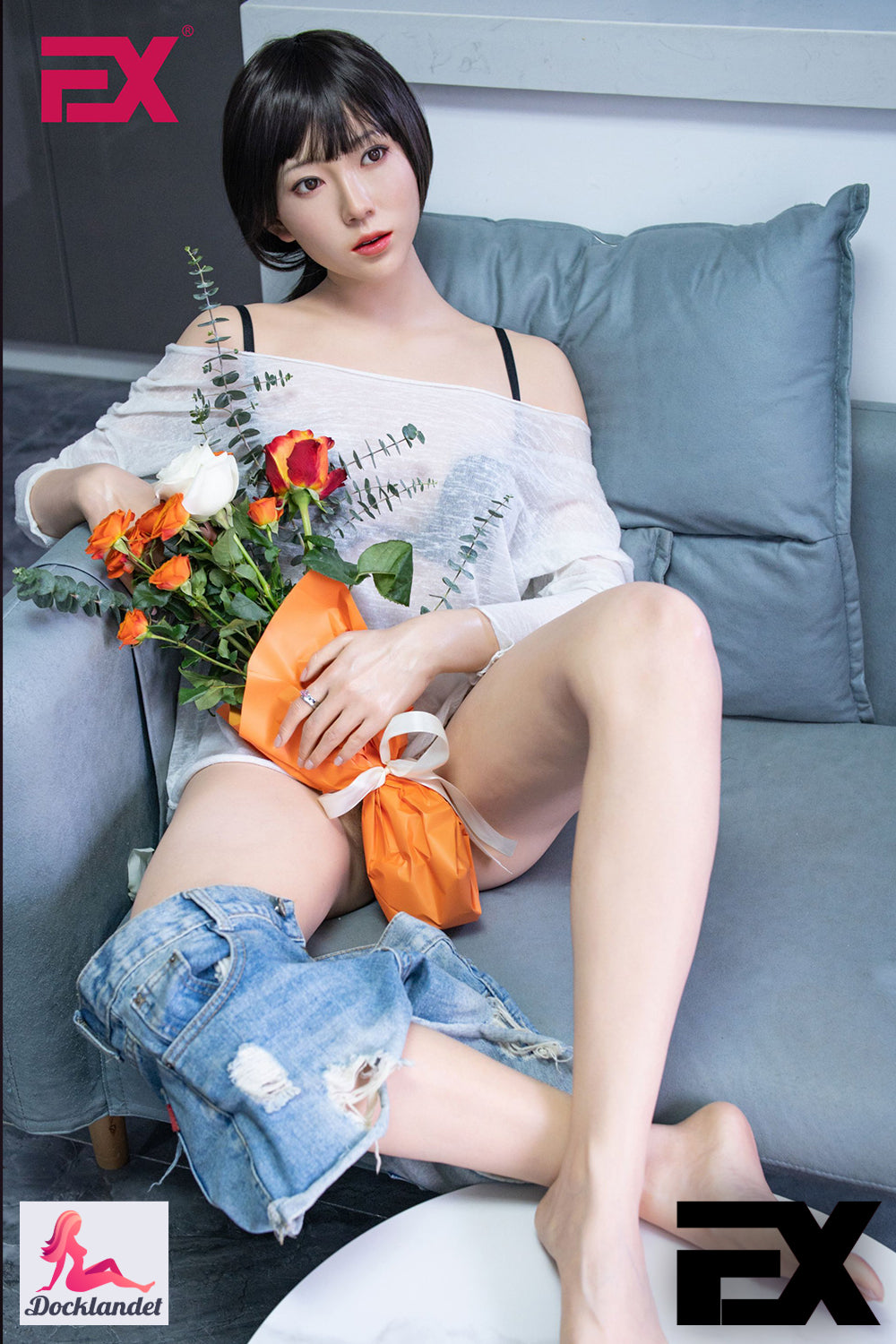 Monika V1 seksa lelle (EXDoll 162 cm B kauss #Exclone Silicone)