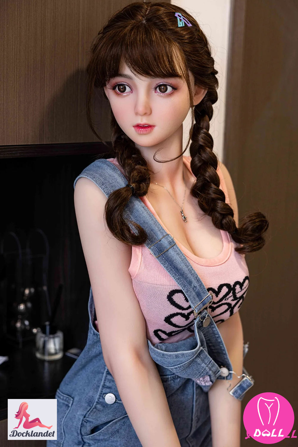 Leinija seksa lelle (YJL Doll 148 cm D-Cup #381 TPE+Silikona)