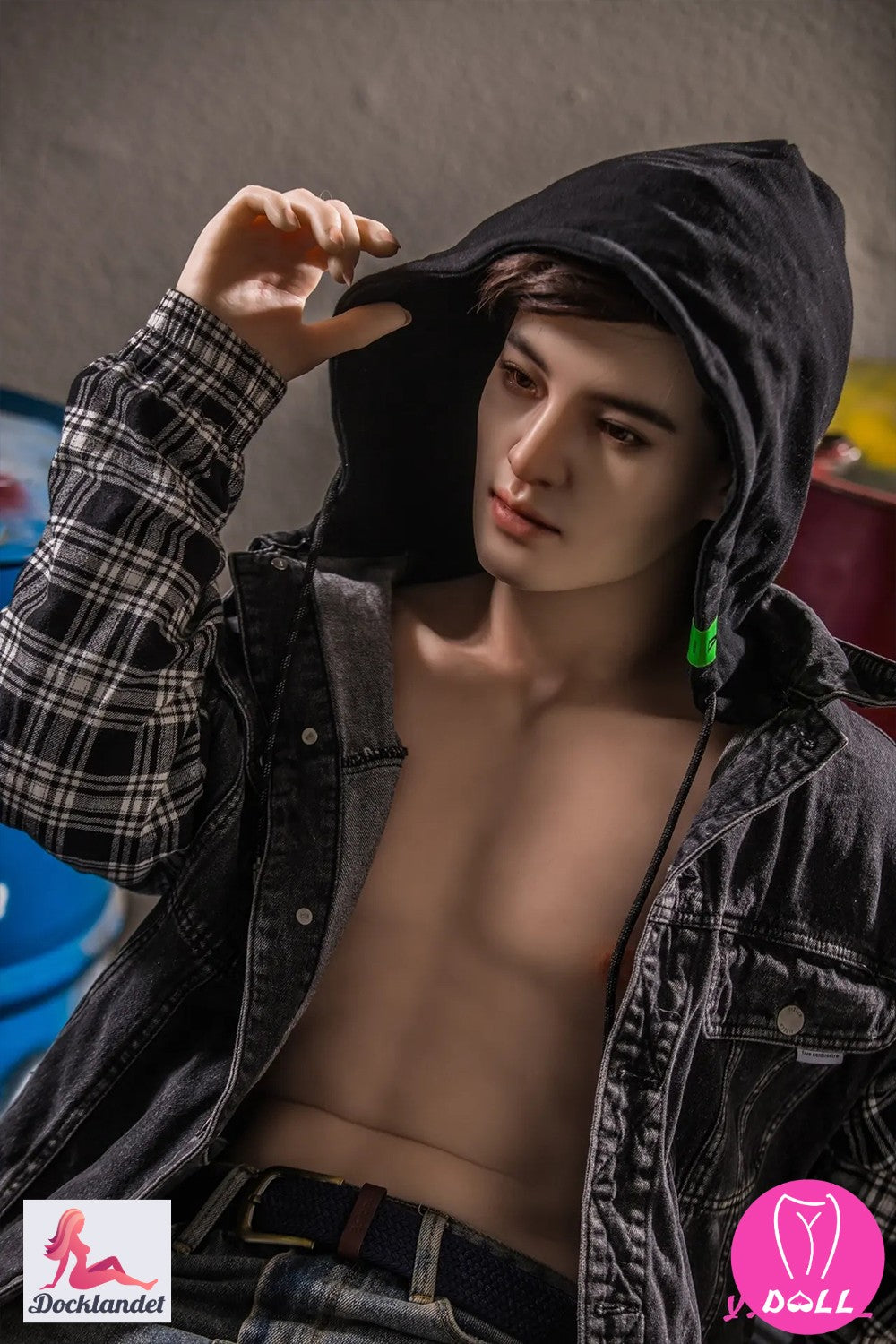 Džozefa vīriešu dzimuma lelle (YJL Doll 177 cm MD011 silikons)