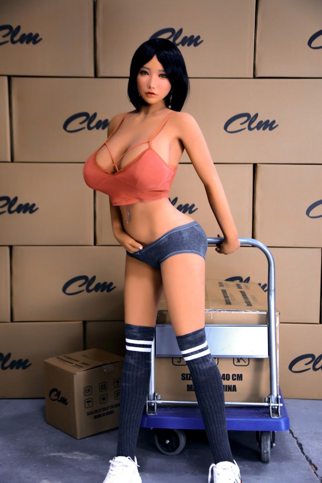 Fudaka seksa lelle (Climax Doll Pro 158cm J krūze TPE+silikona)