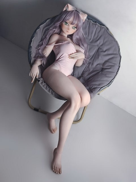 Natsuki Asuka seksa lelle (Elsa Babe 140 cm AHR012 silikons)