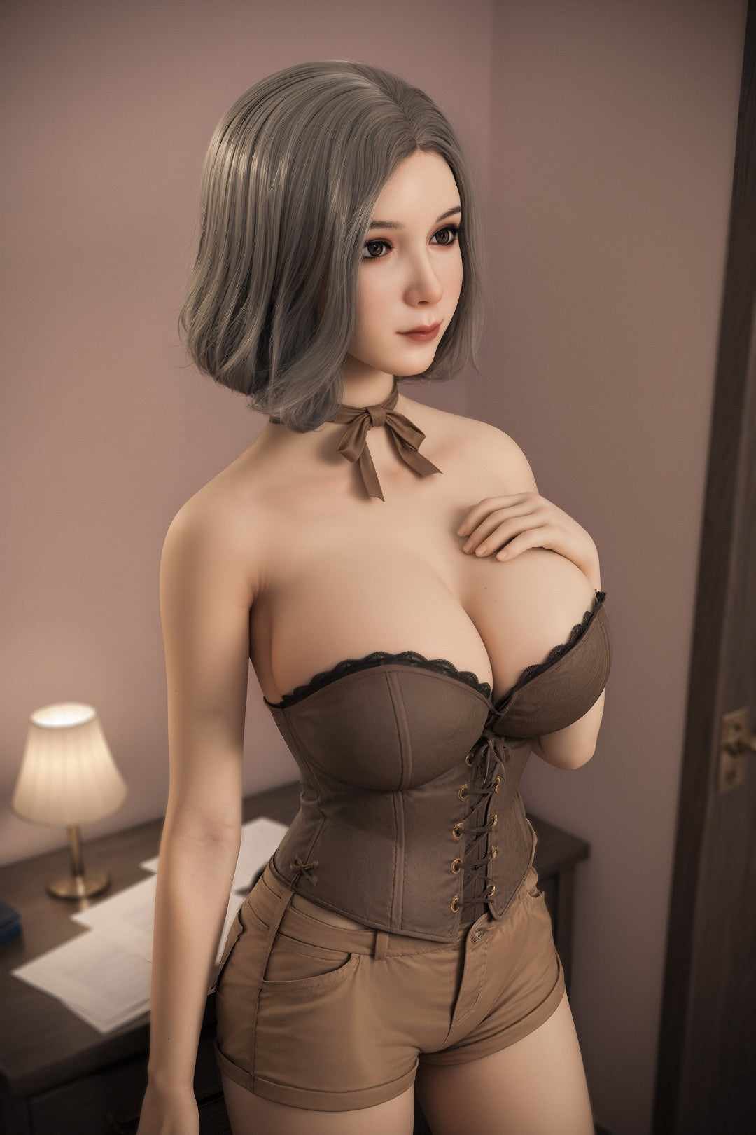 Deloresa seksa lelle (Aibei Doll 153 cm N-Cus #AB17 TPE+Silikona)