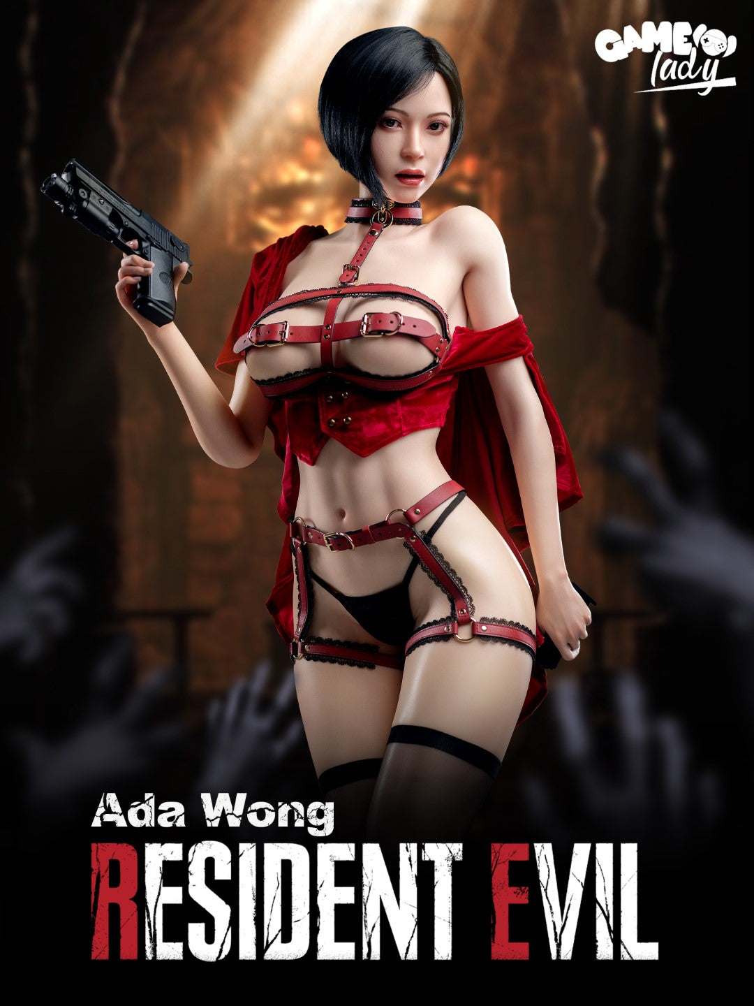Ada Wong Sex Doll (Game Lady 171cm G-Cup Nr.21 silikona)
