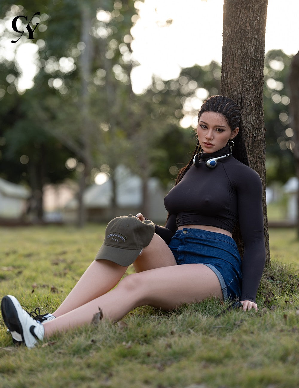 Amber seksa lelle (TOP CYDOLL 170 cm D veida kauss TPE + silikons)