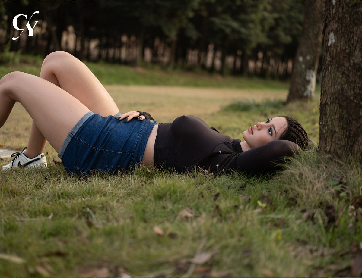 Amber seksa lelle (TOP CYDOLL 170 cm D veida kauss TPE + silikons)