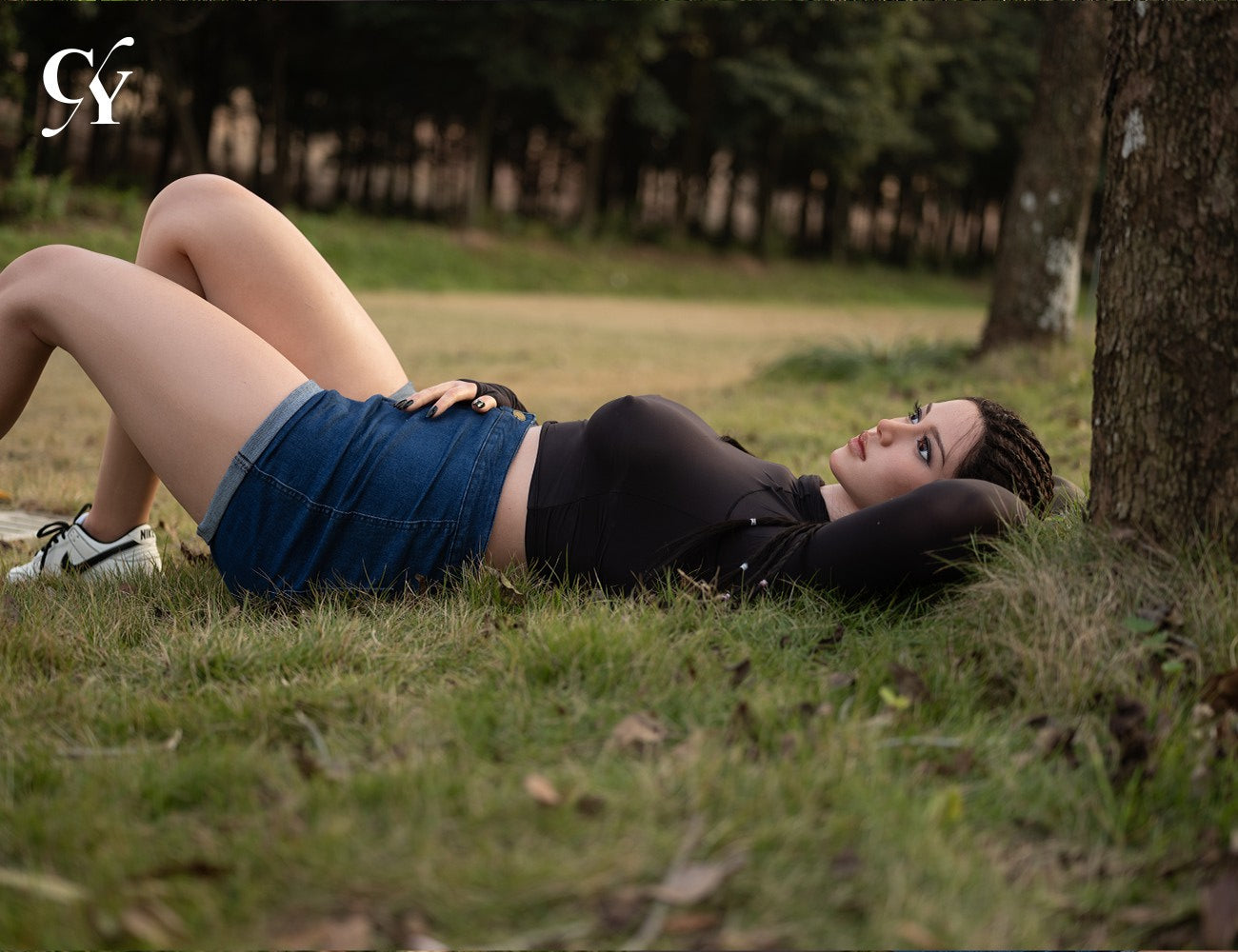 Amber seksa lelle (TOP CYDOLL 170 cm D veida kauss TPE + silikons)