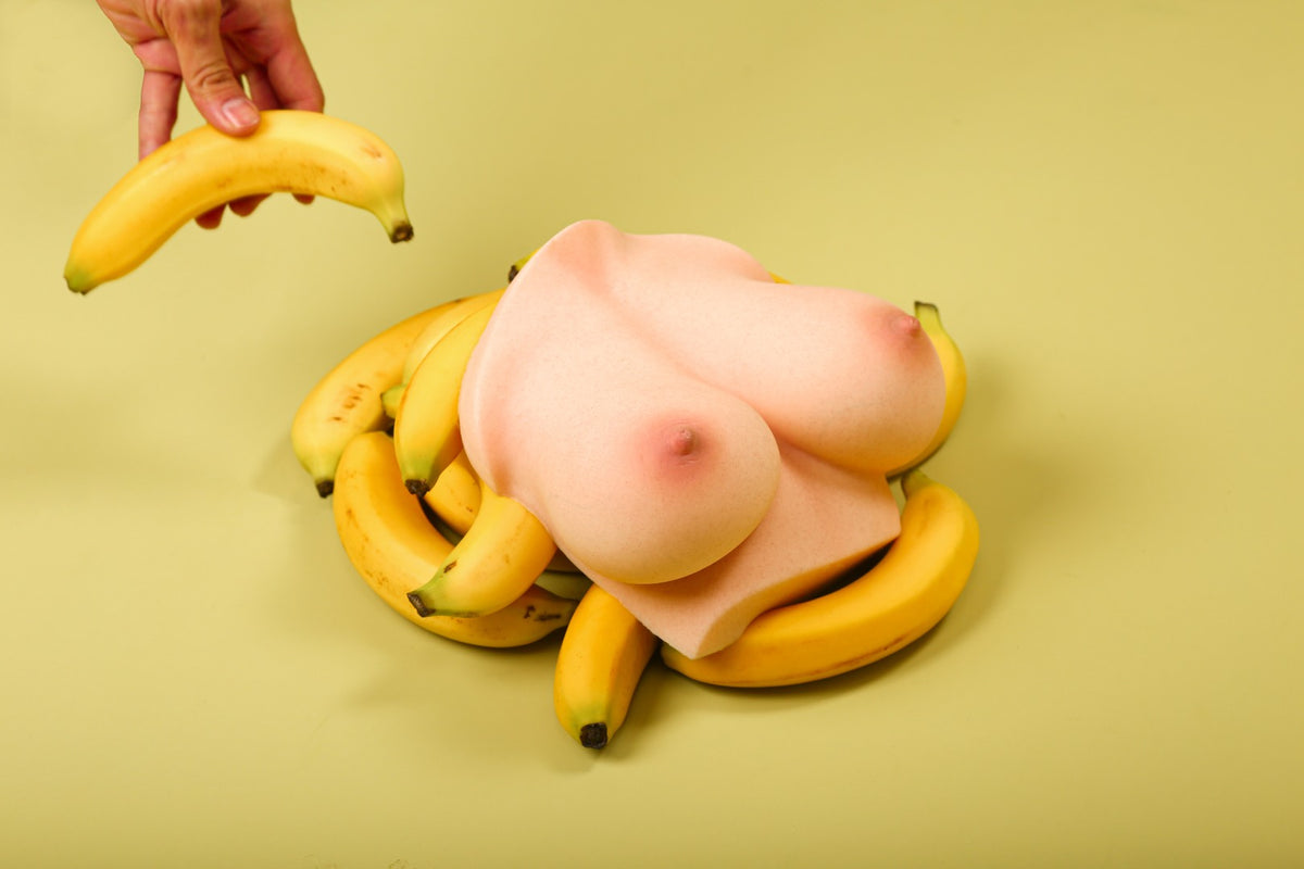 Krūts (M) rumpja seksa lelle (Climax Doll Pro D krūze, silikons)