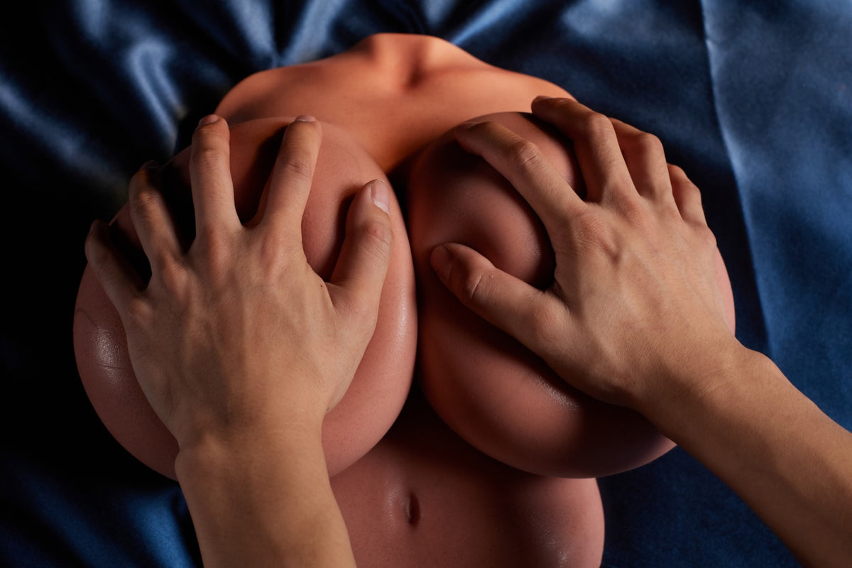 Krūts (XL) Seksa lelle ar rumpi (Climax Doll Pro G Cup silikona)
