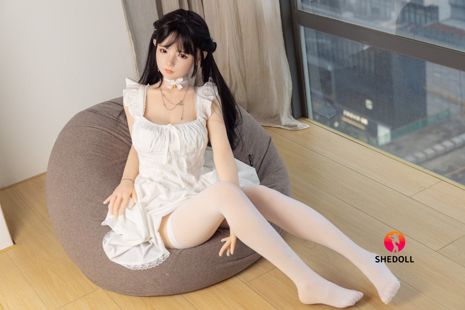 Freija seksa lelle (SHEDOLL 156 cm E-Cuss #SH060 2.0 TPE+Silikona)