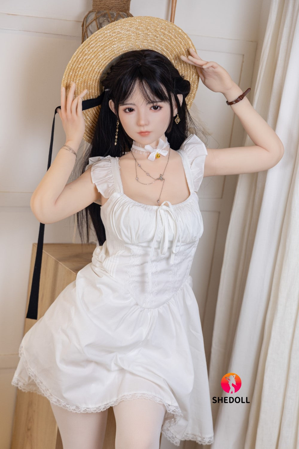Freija seksa lelle (SHEDOLL 156 cm E-Cuss #SH060 2.0 TPE+Silikona)