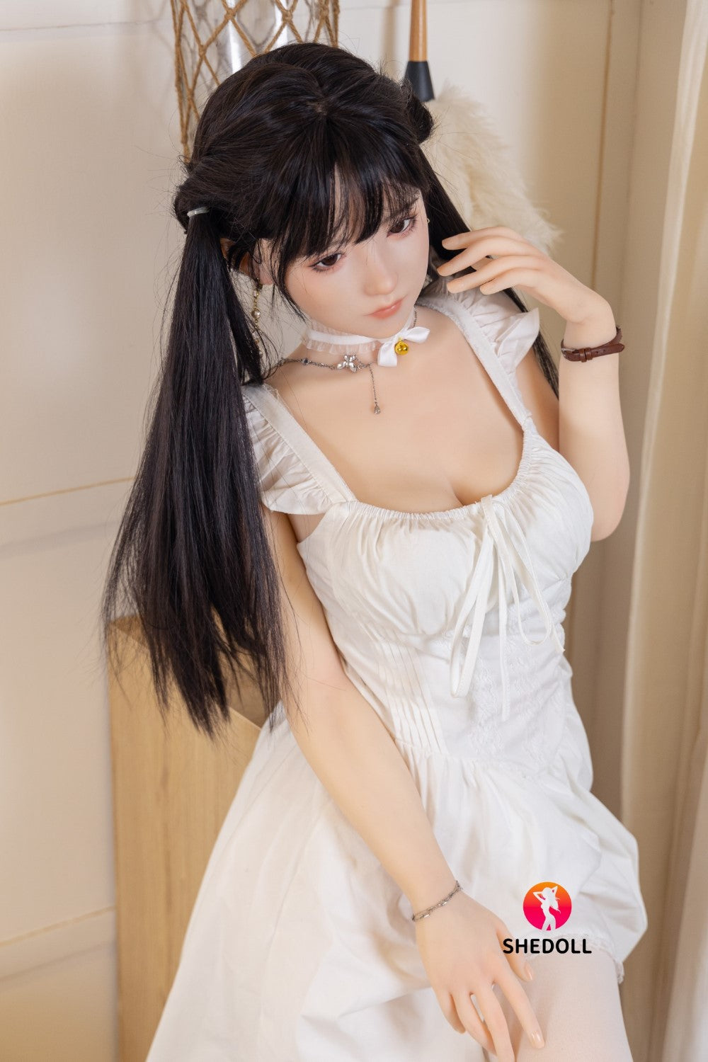 Freija seksa lelle (SHEDOLL 156 cm E-Cuss #SH060 2.0 TPE+Silikona)