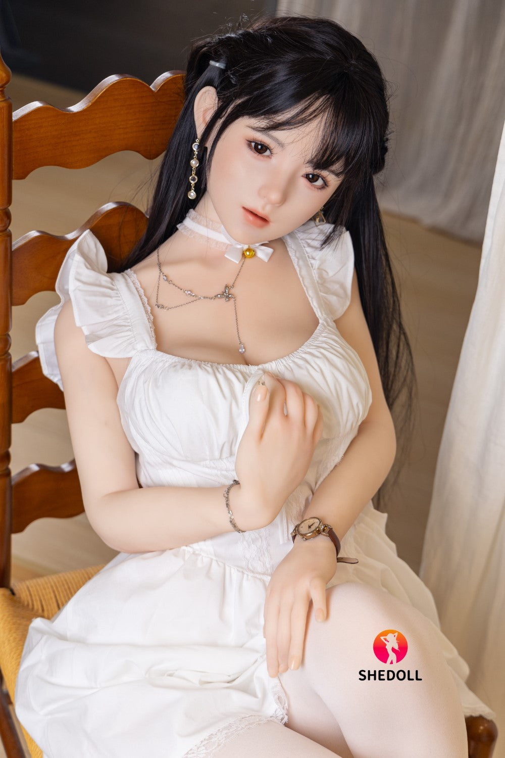 Freija seksa lelle (SHEDOLL 156 cm E-Cuss #SH060 2.0 TPE+Silikona)