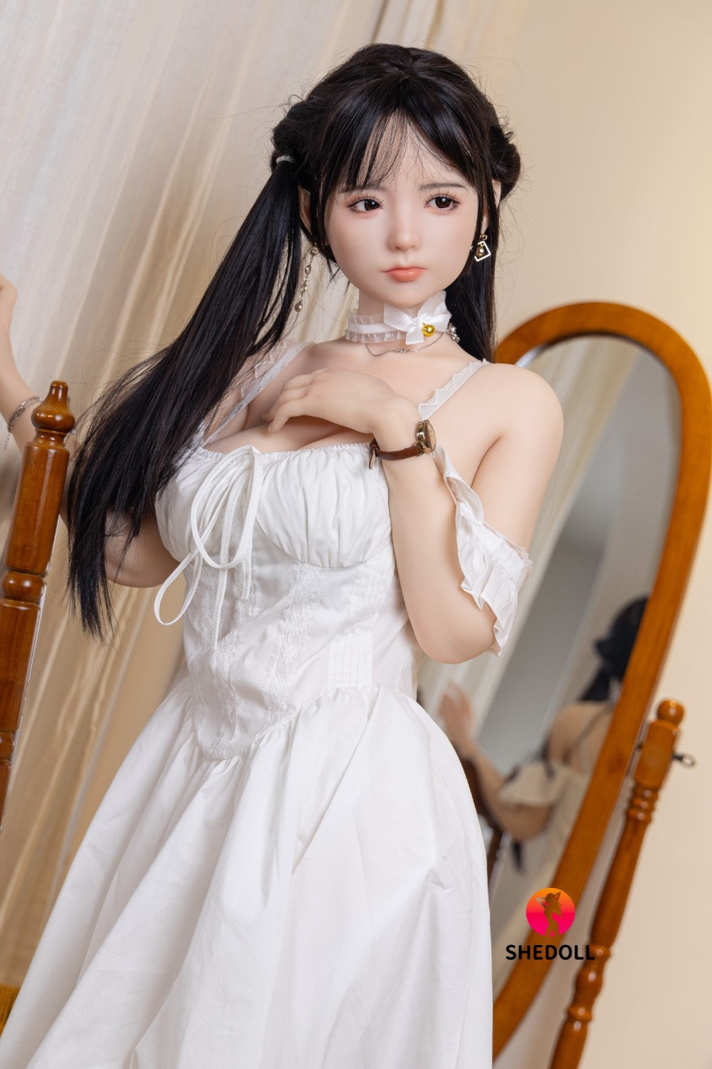 Freija seksa lelle (SHEDOLL 156 cm E-Cuss #SH060 2.0 TPE+Silikona)