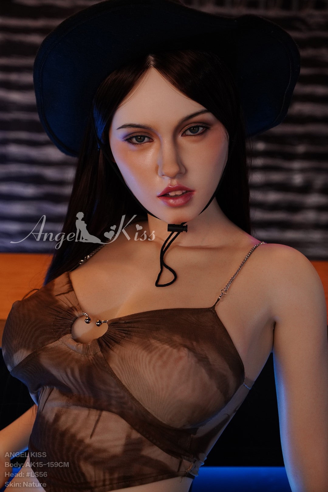 Brūkas seksa lelle (AK-Doll 159cm F-Cup LS#56 silikons