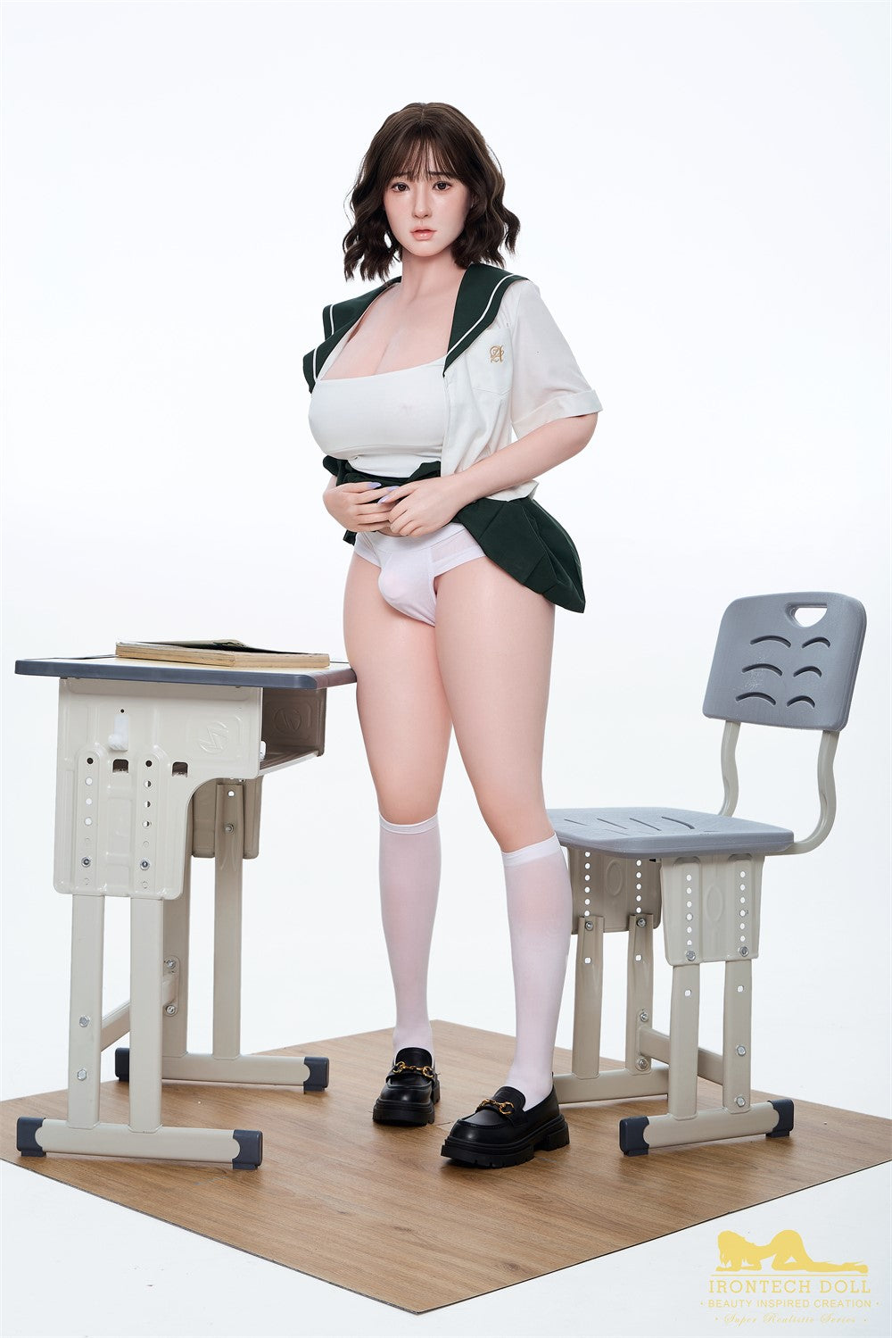Betija Šemāla seksa lelle (Irontech Doll 162 cm J-Kupa S7 silikons)
