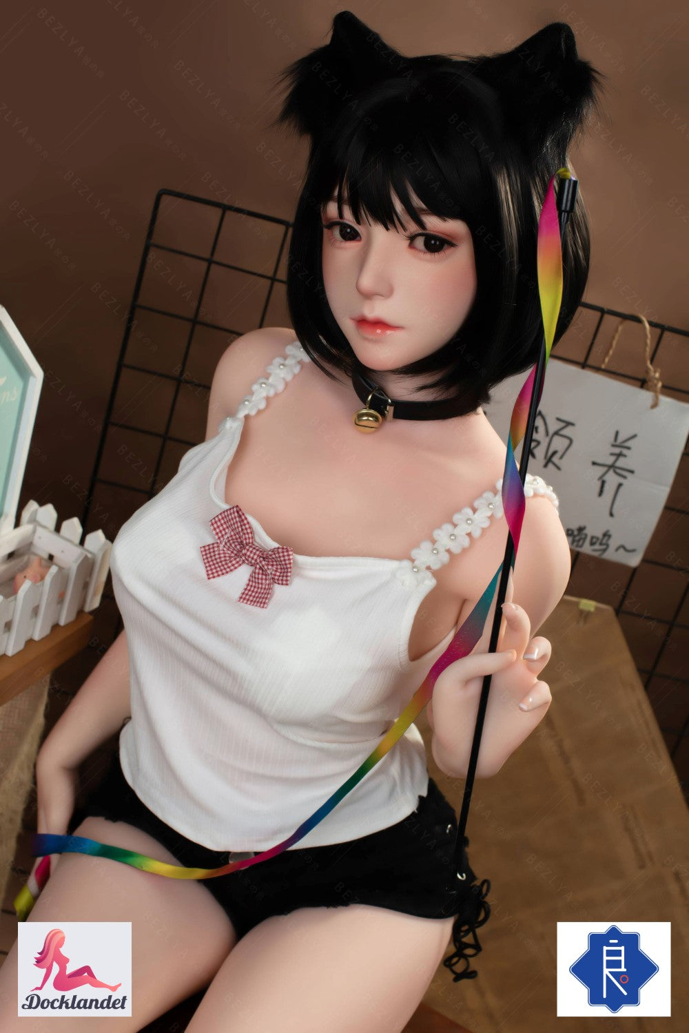Kampanula seksa lelle (Bezlya Doll 155 cm F kauss, 2,0 TPE+silikons)