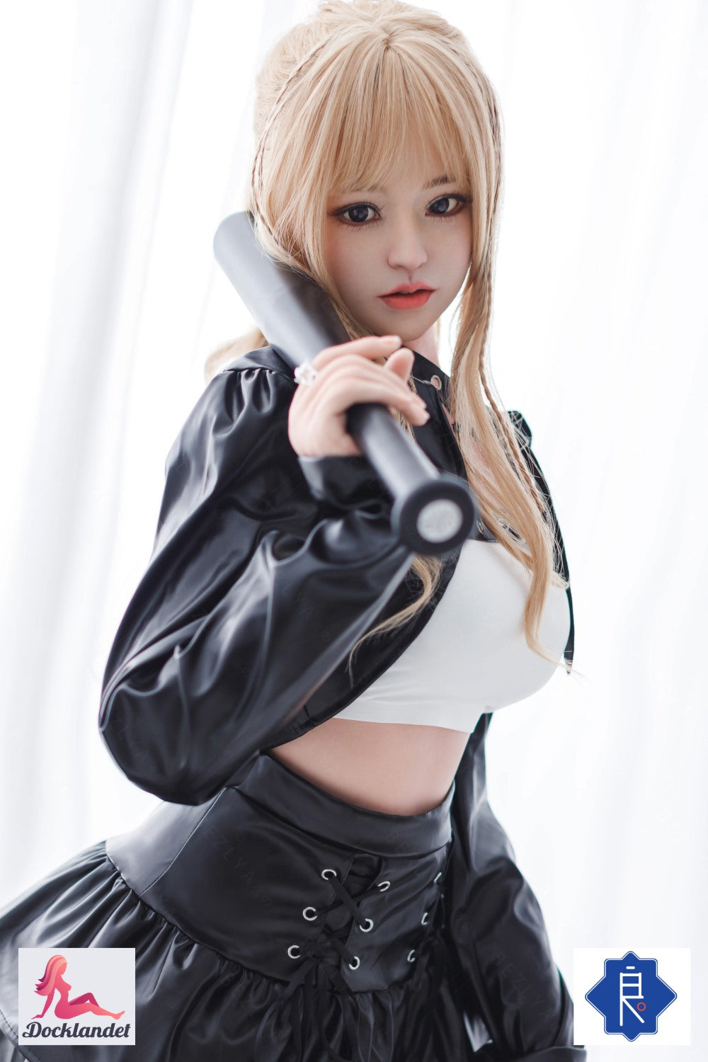 Hortenzijas seksa lelle (Bezlya Doll 156 cm B krūze 2,1 silikona)