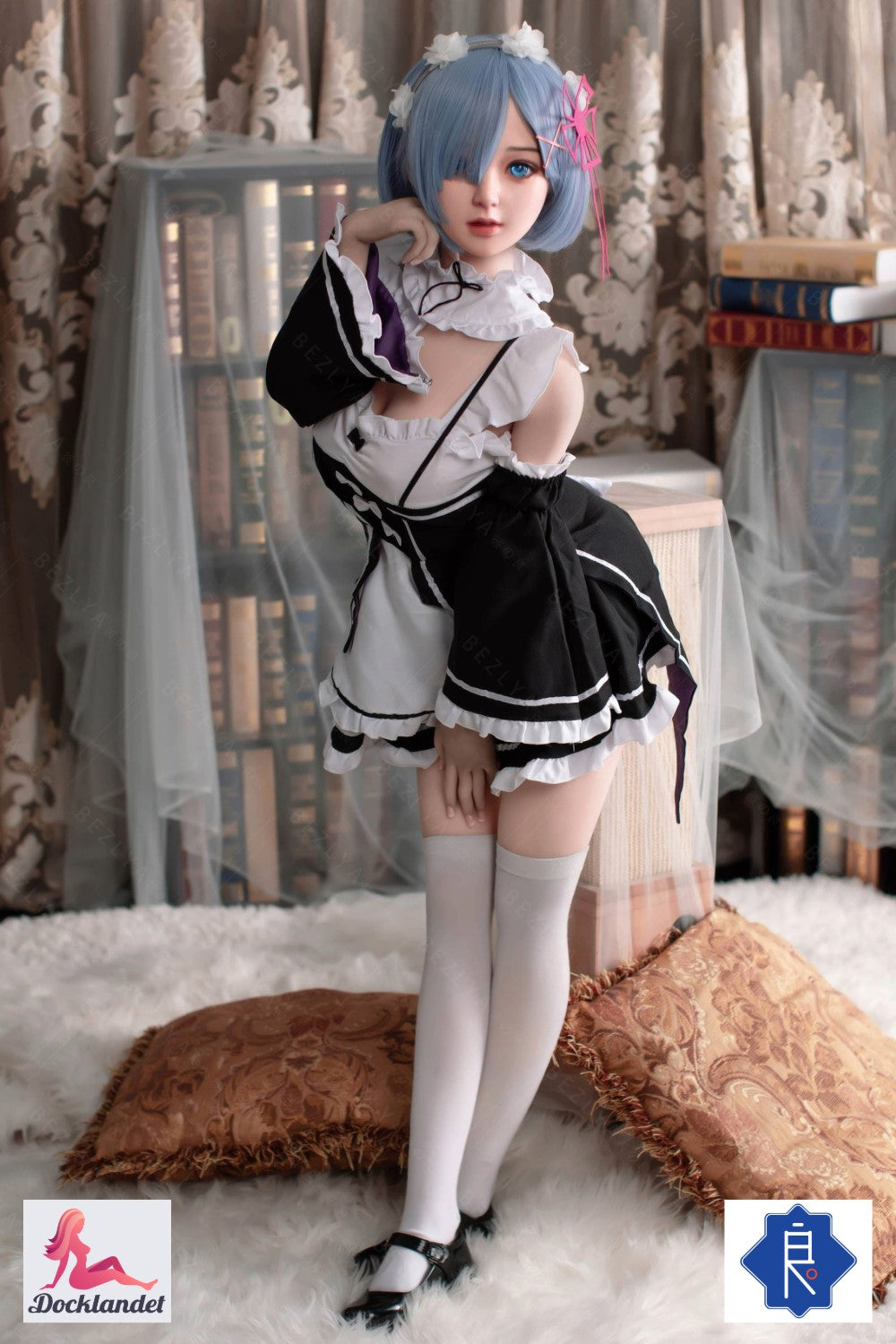 Rem Sex Doll (Bezlya Doll 149 cm D-kauss TPE + silikons)