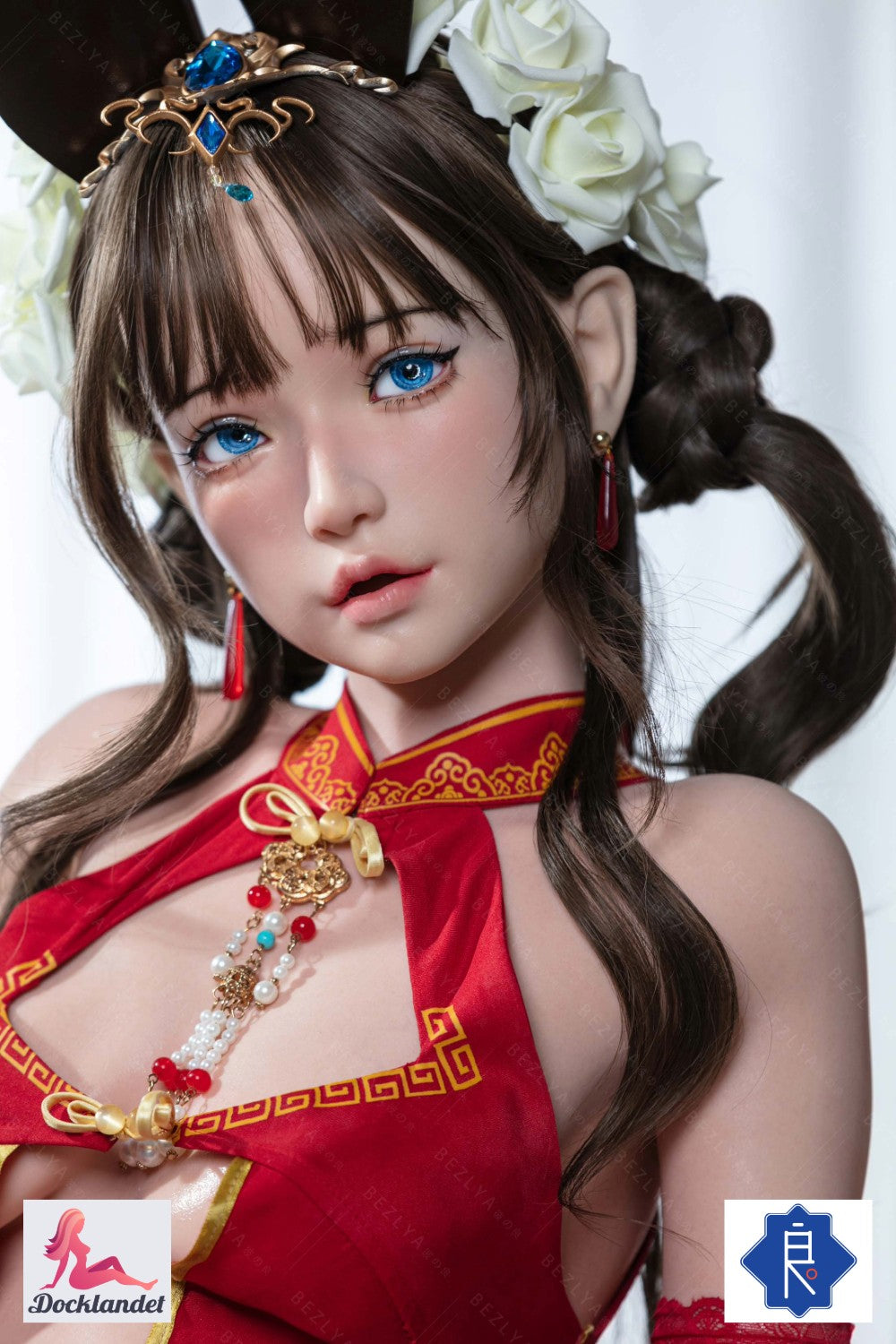 Mandradoras seksa lelle (Bezlya Doll 155 cm B krūze 2,1 silikona)