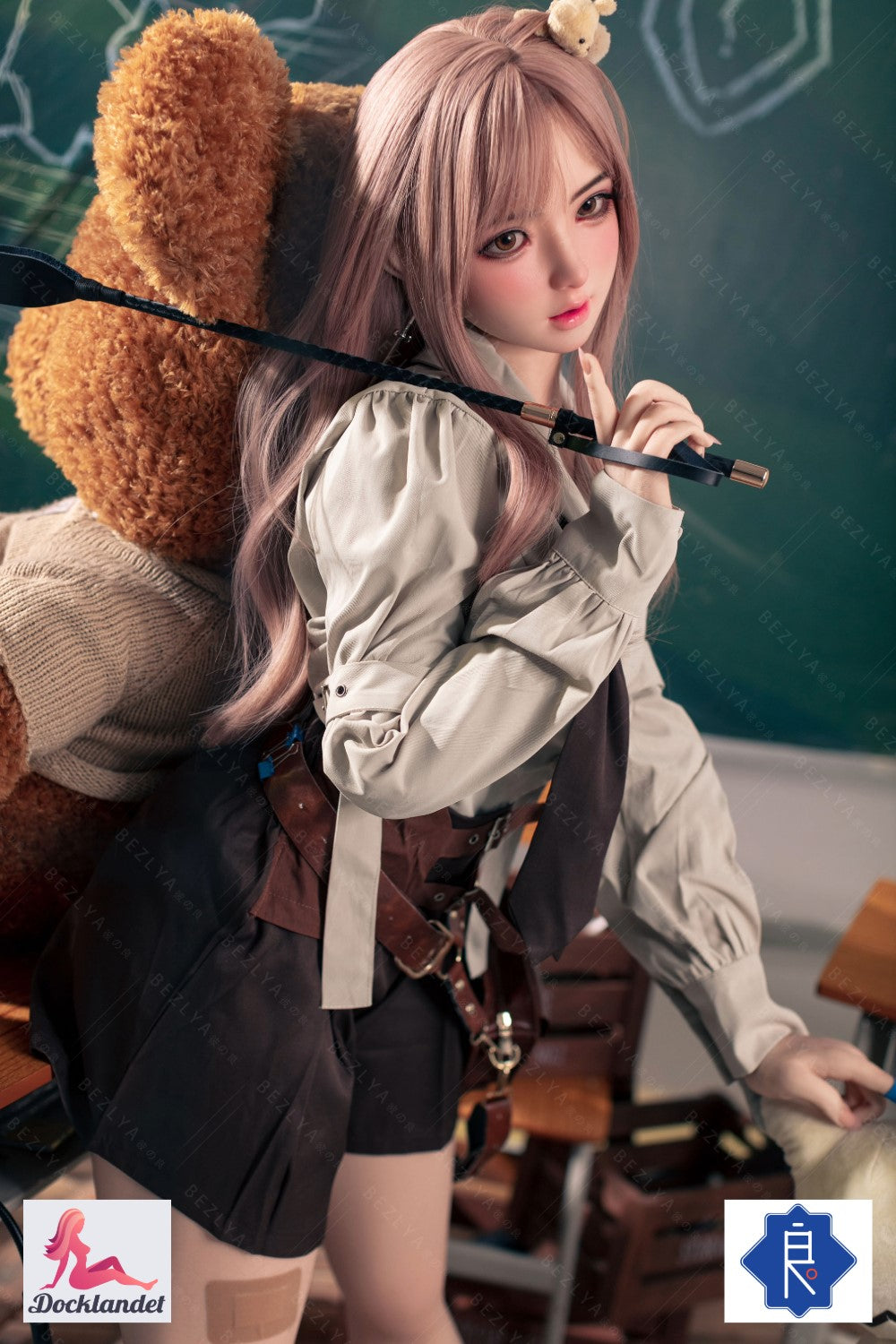 Seksa lelle Convallaria (Bezlya Doll 155 cm B krūze 2,1 silikona)